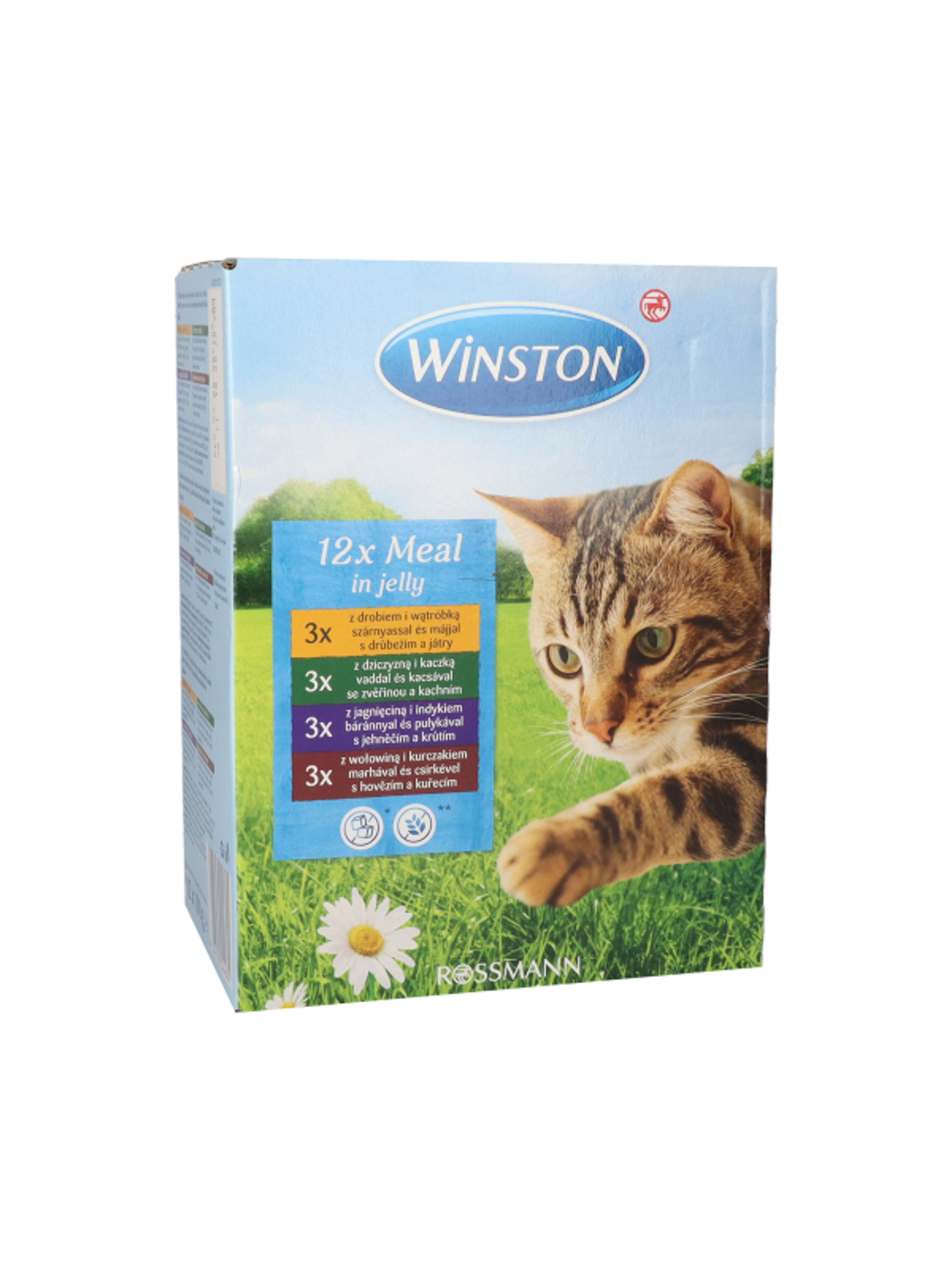 Winston alutasak macskáknak, zselében - 1200 g-5
