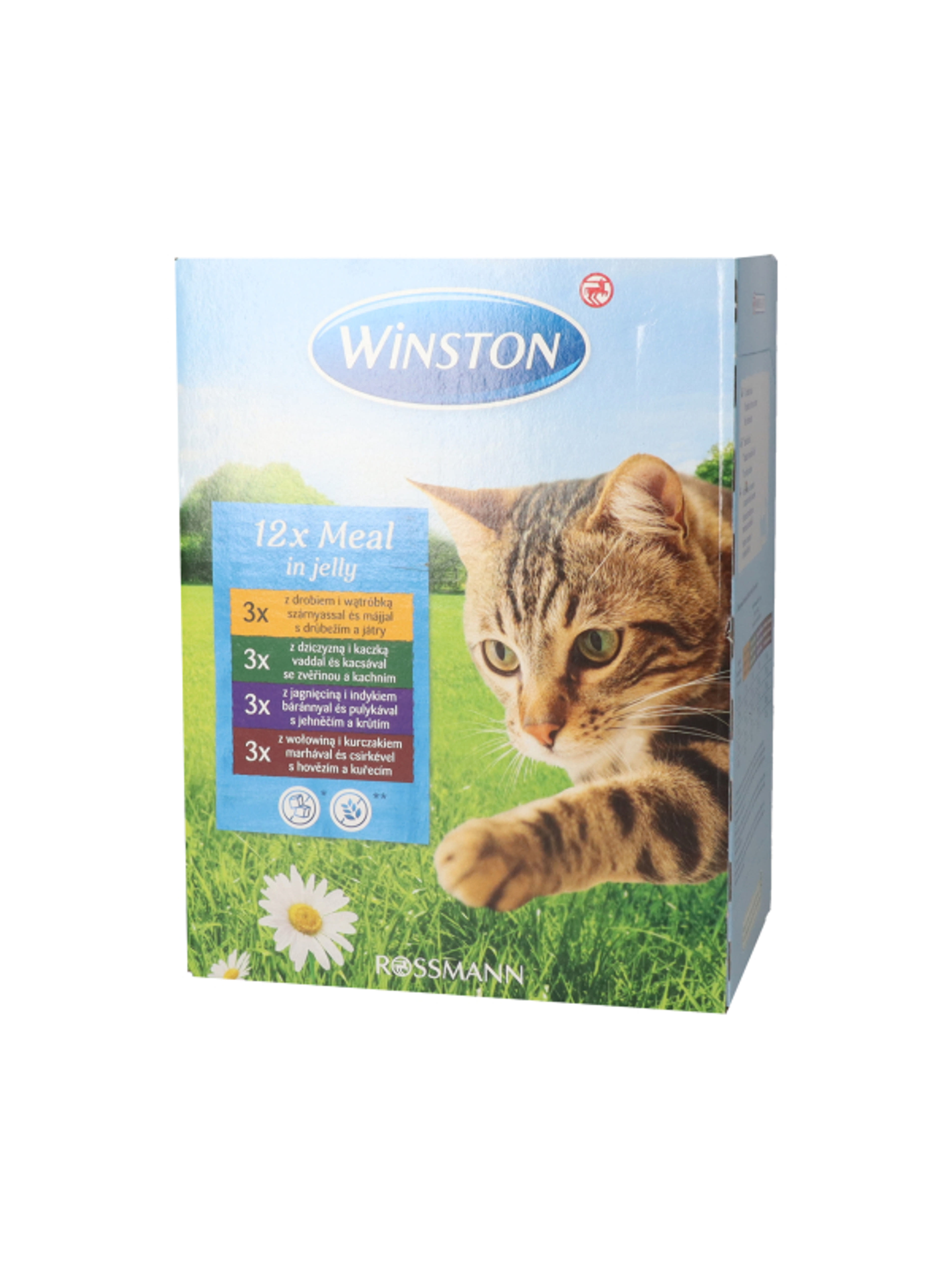 Winston alutasak macskáknak, zselében - 1200 g-8
