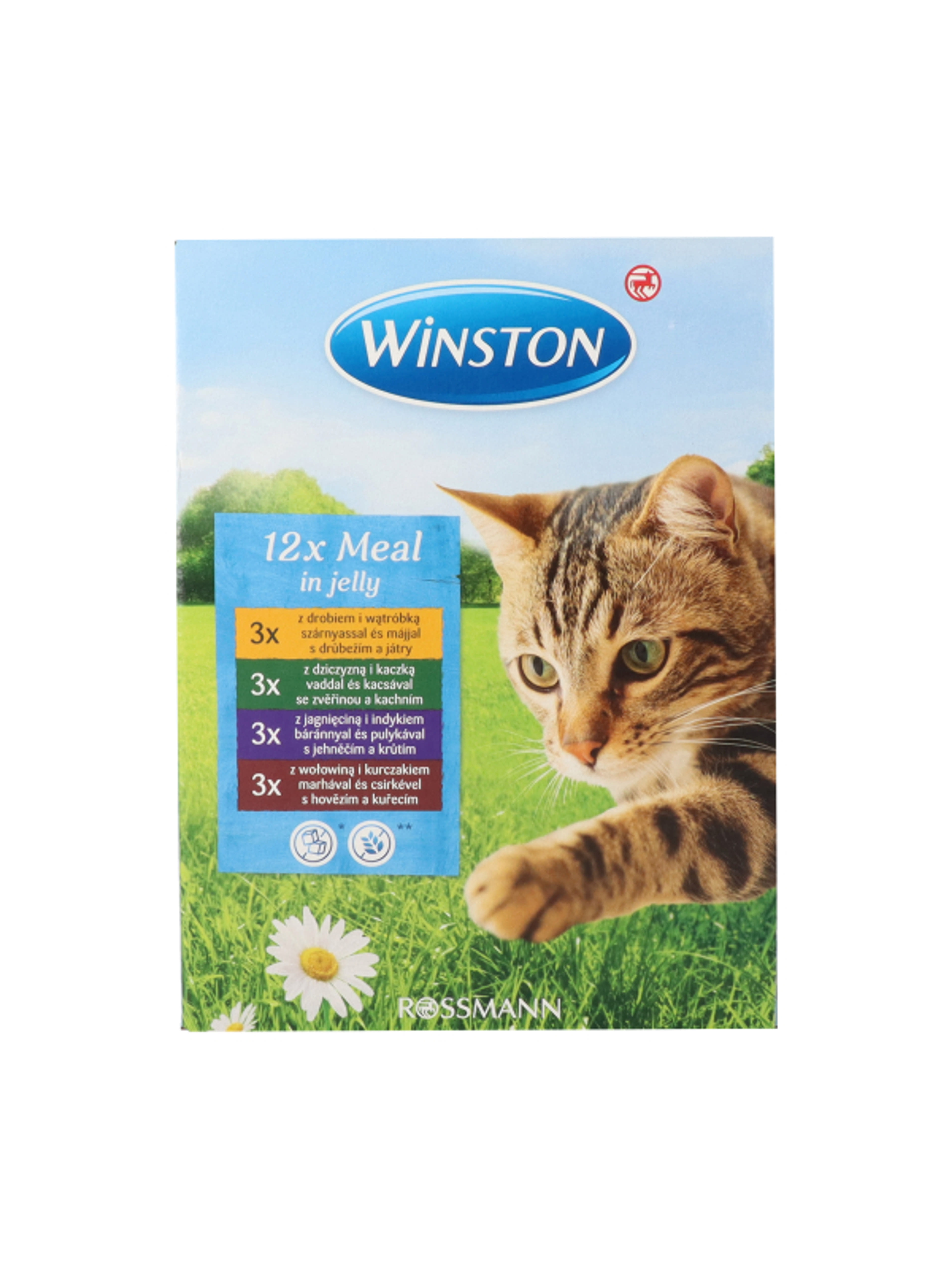 Winston alutasak macskáknak, zselében - 1200 g-2