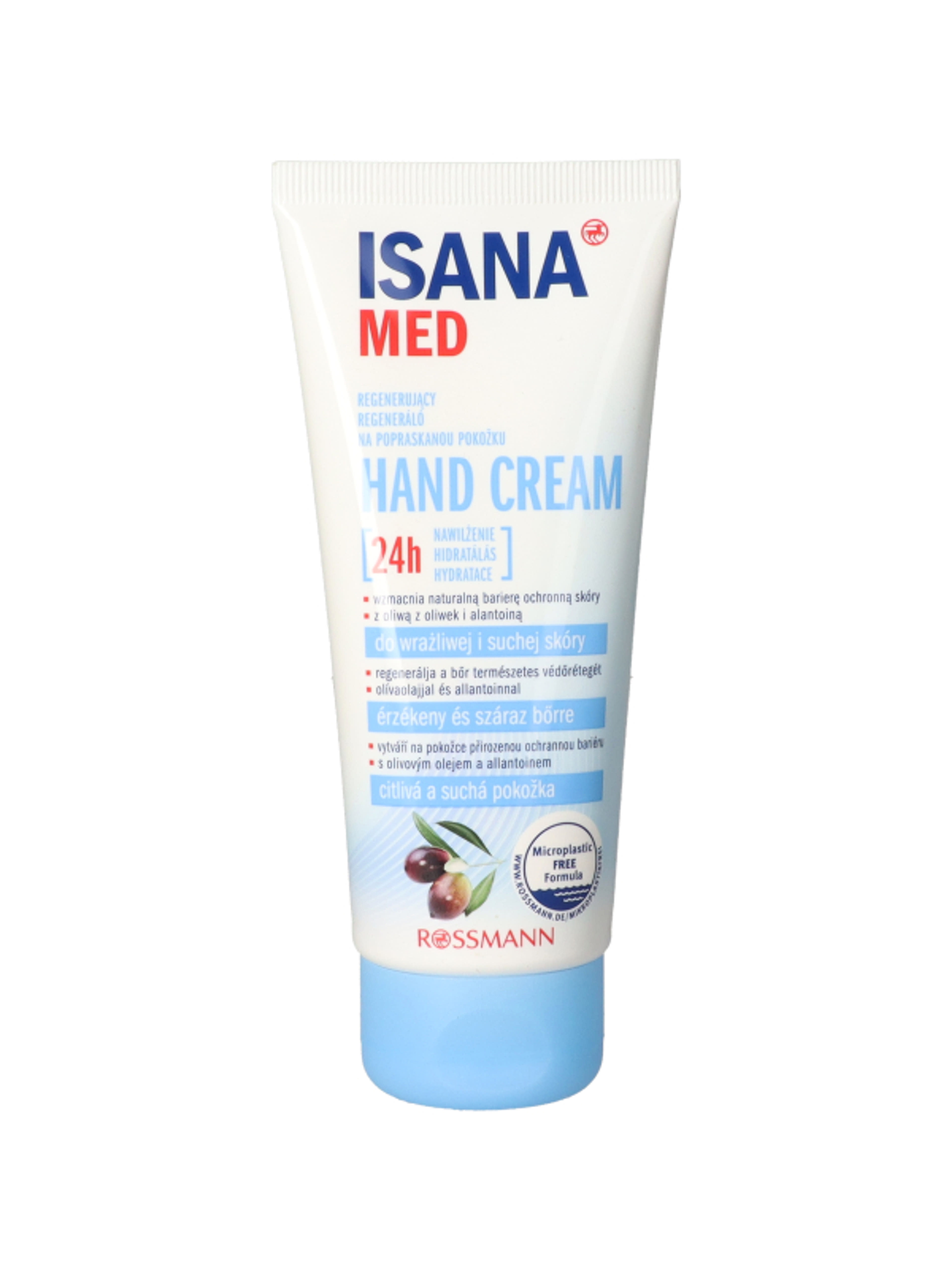 Isana Med Oliva regeneráló kézkrém - 100 ml