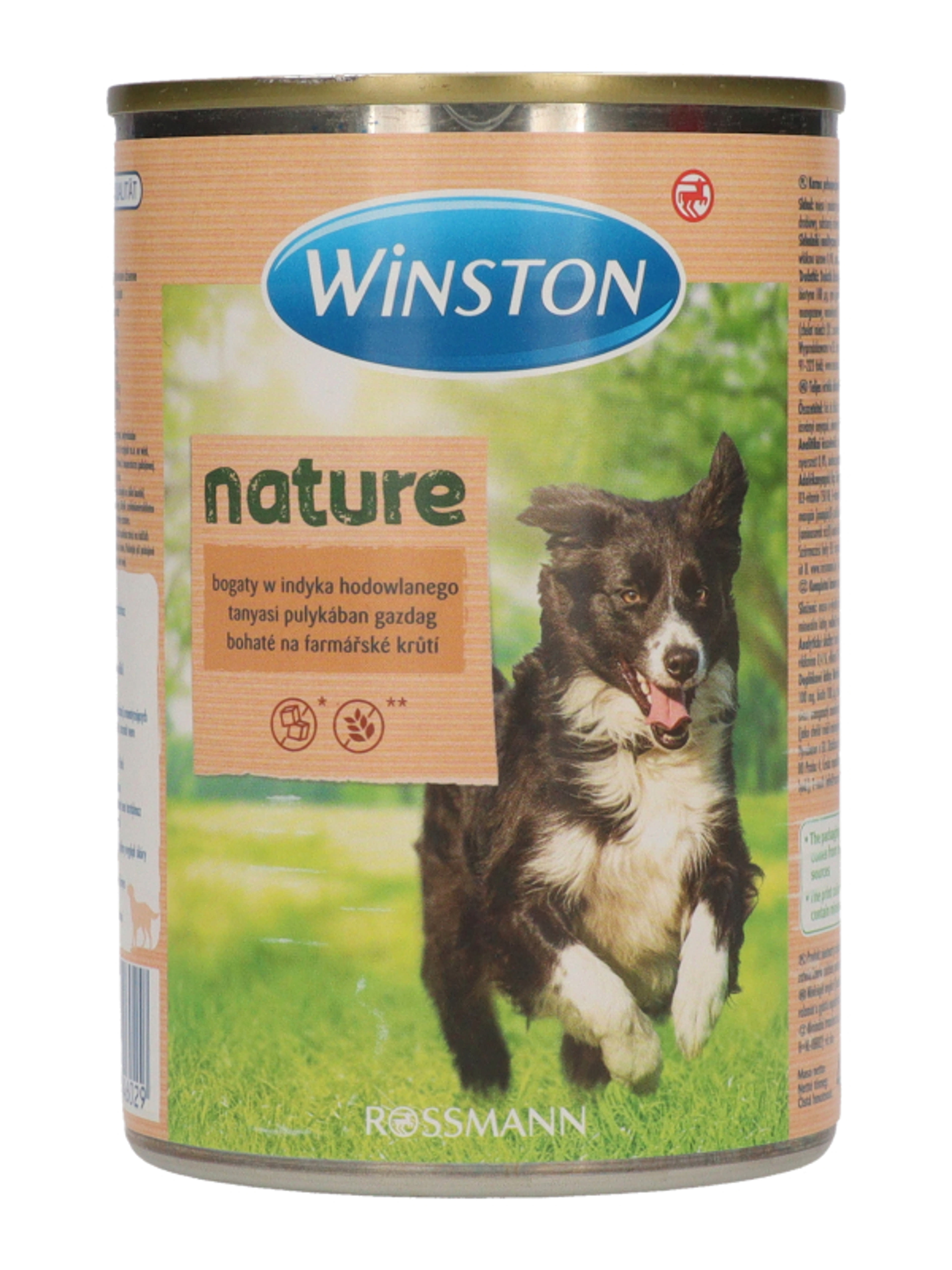 Winston nature tanyasi pulyka konzerv kutyáknak  - 400 g-4
