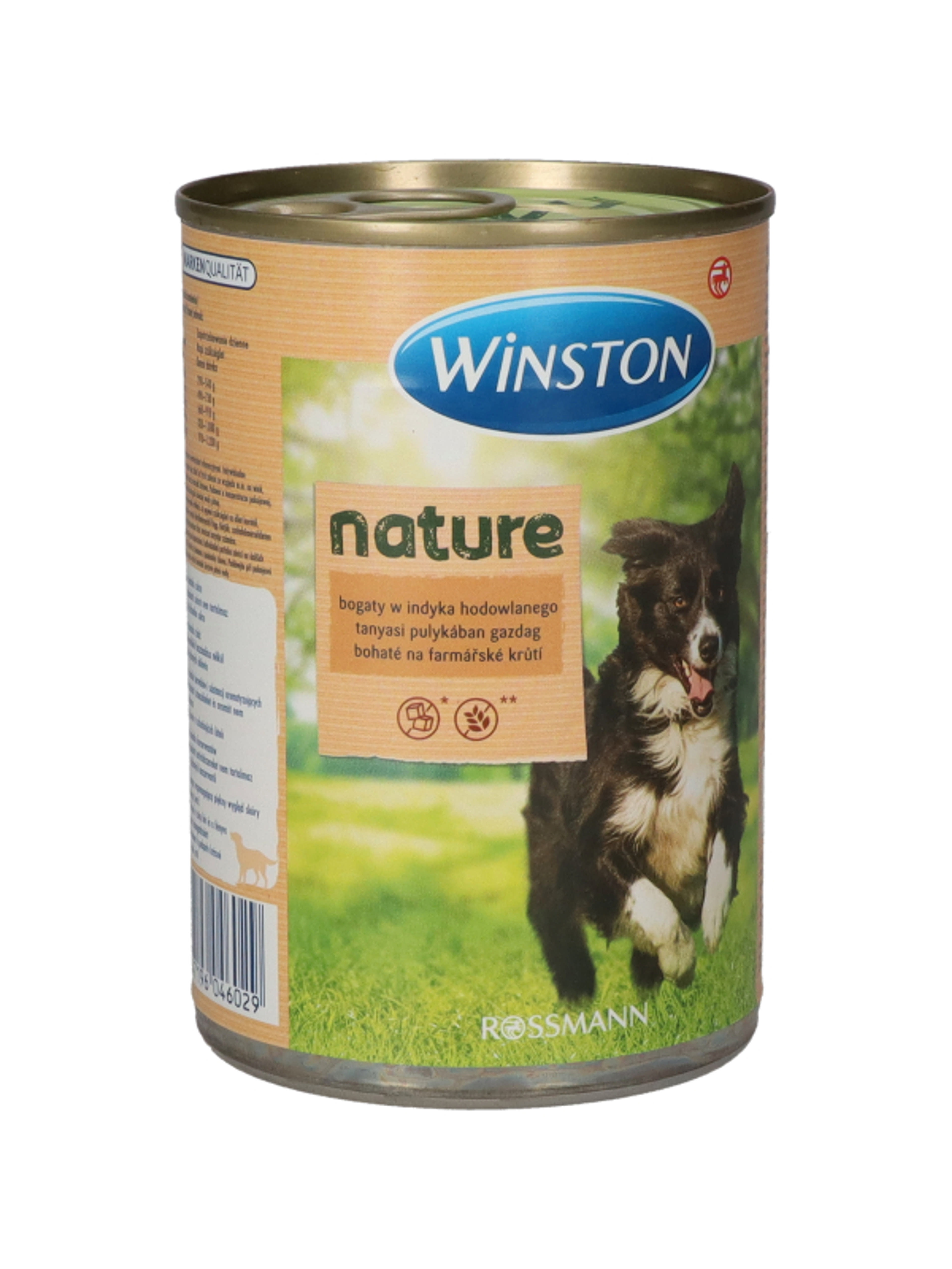 Winston nature tanyasi pulyka konzerv kutyáknak  - 400 g-5