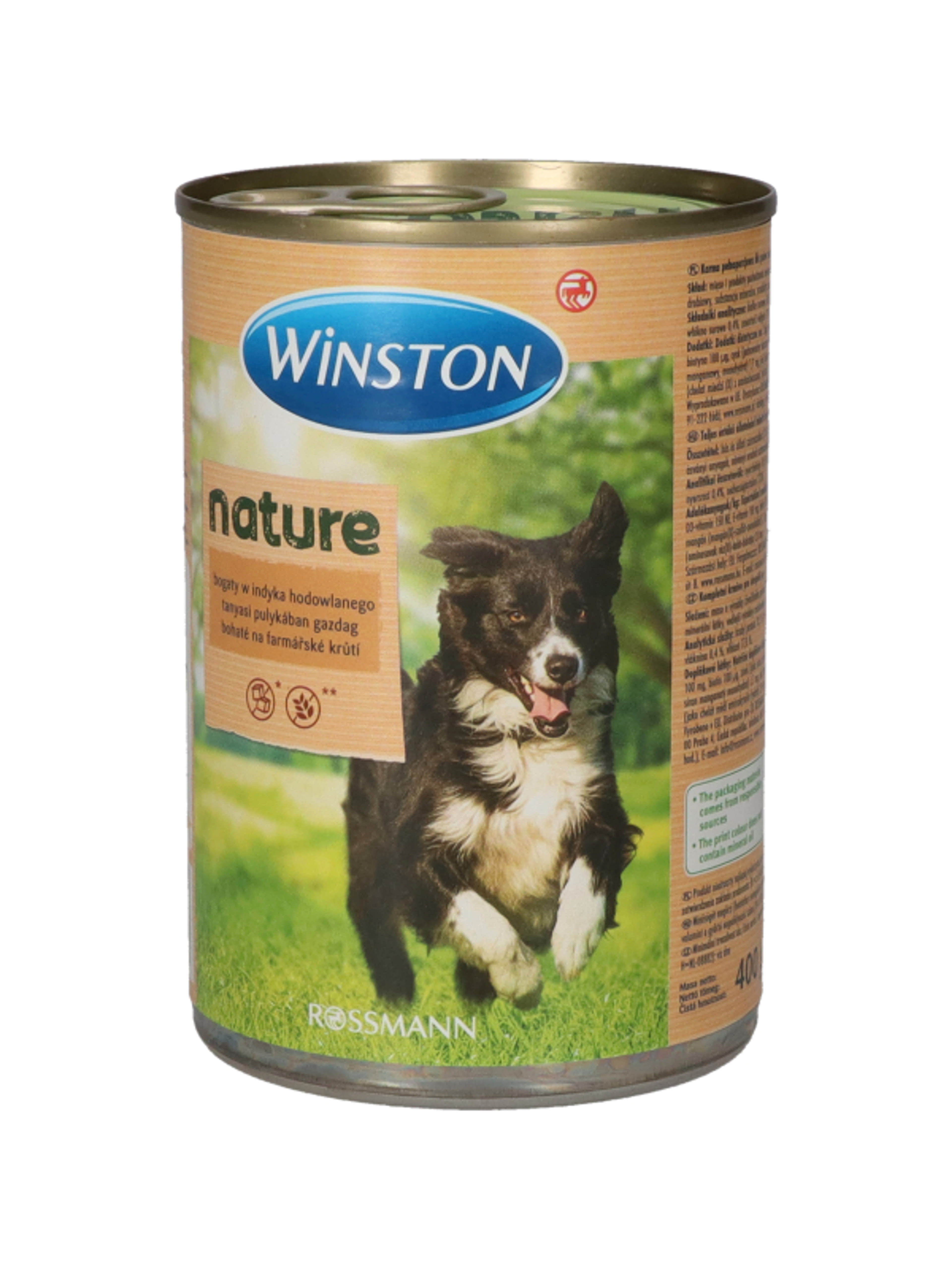 Winston nature tanyasi pulyka konzerv kutyáknak  - 400 g-6