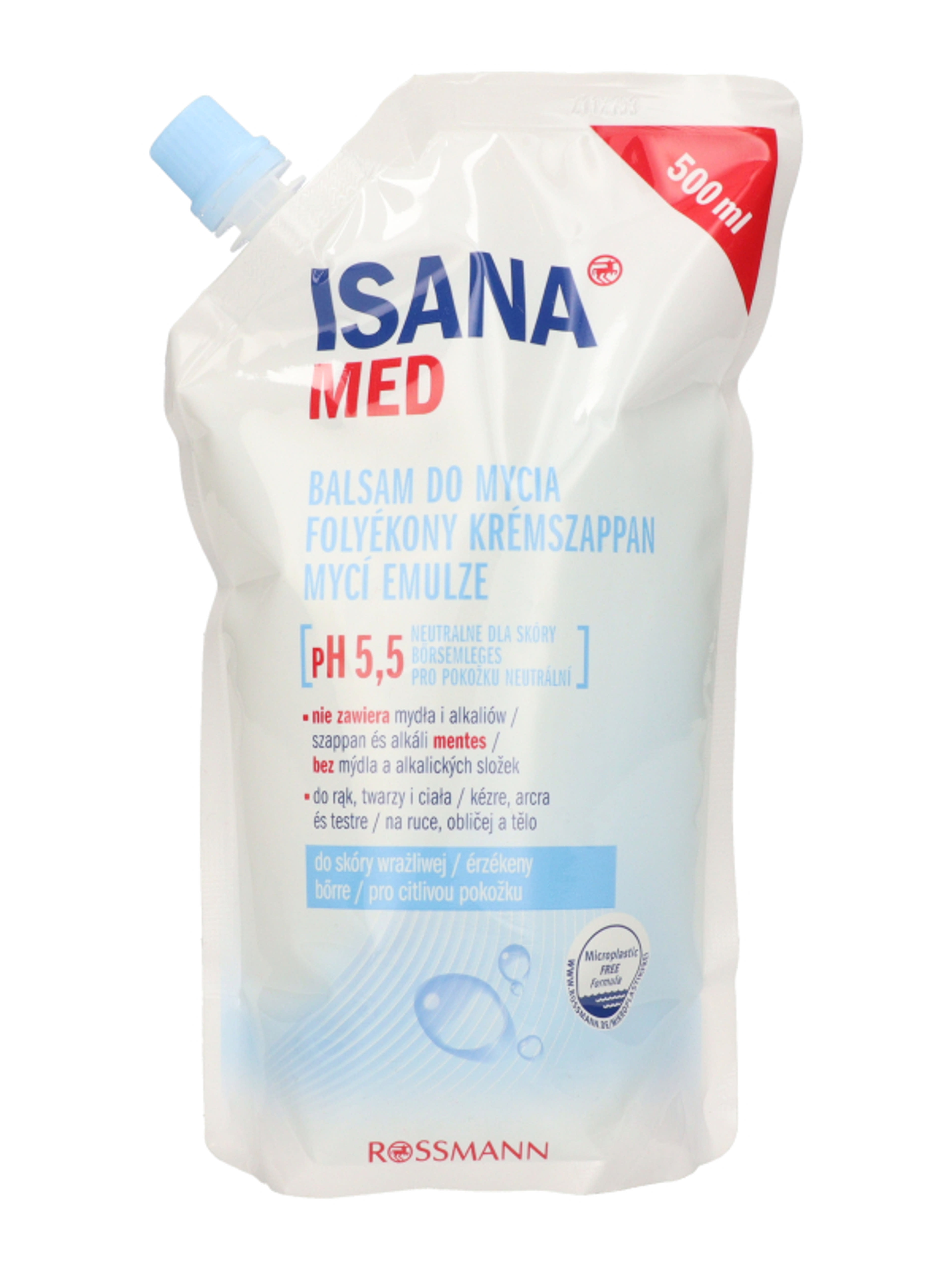 Isana Med folyékony krémszappan utántöltő - 500 ml-2
