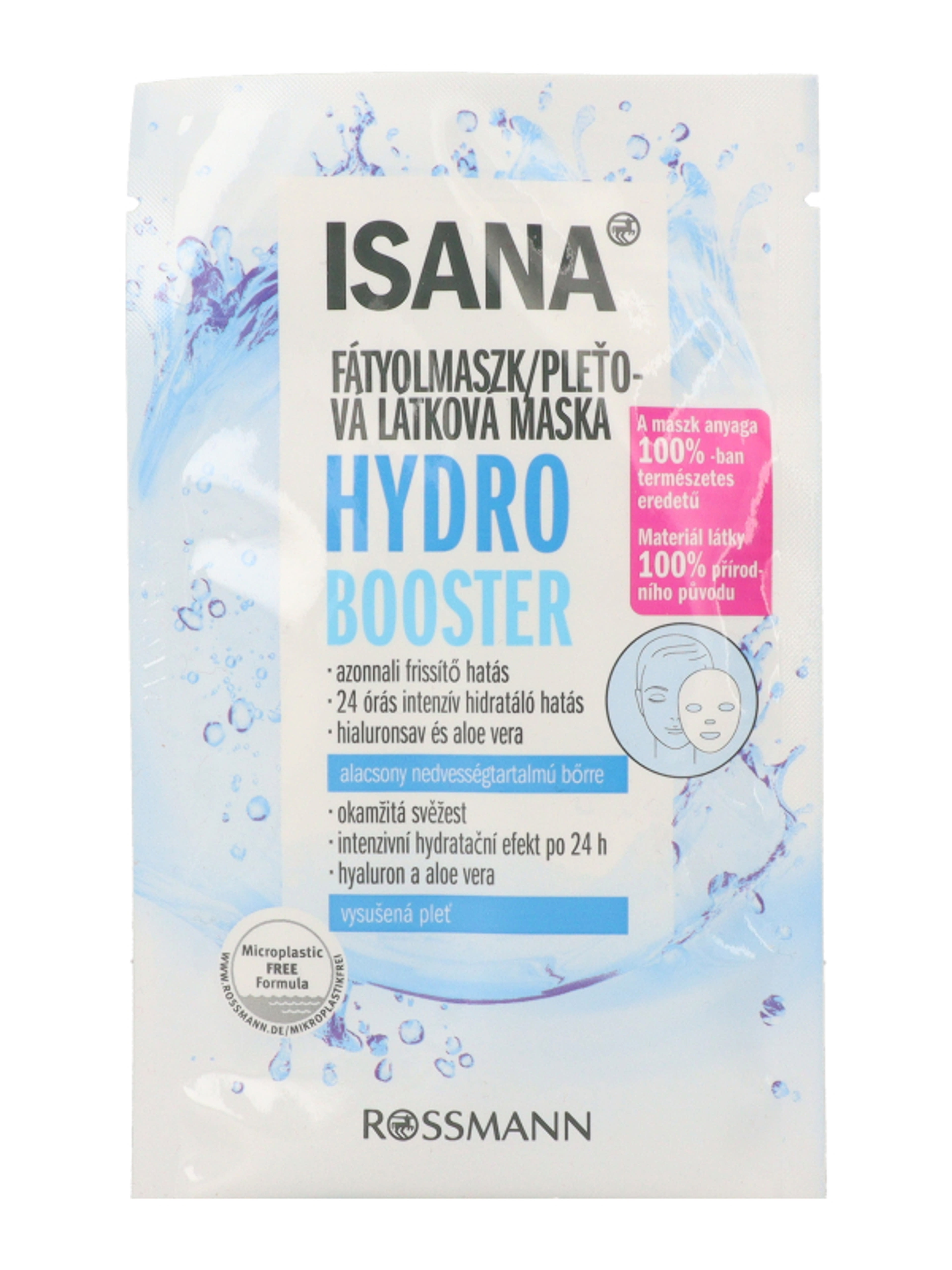Isana Hydro Booster textil maszk - 1 db-2