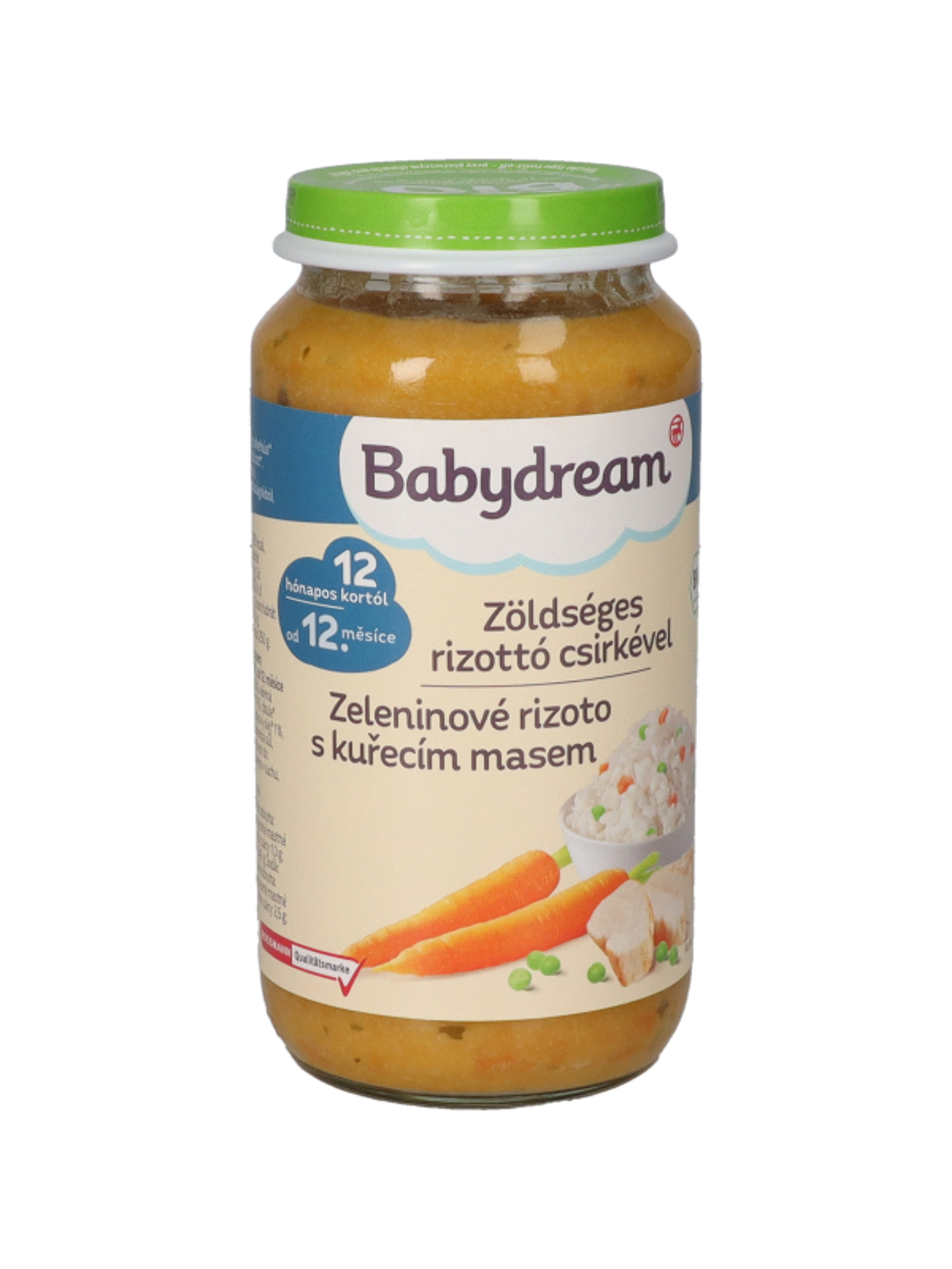 Babydream Bébiétel Zöldséges Rizottó Csirkével 12 Hónapos Kortól - 250 g-2