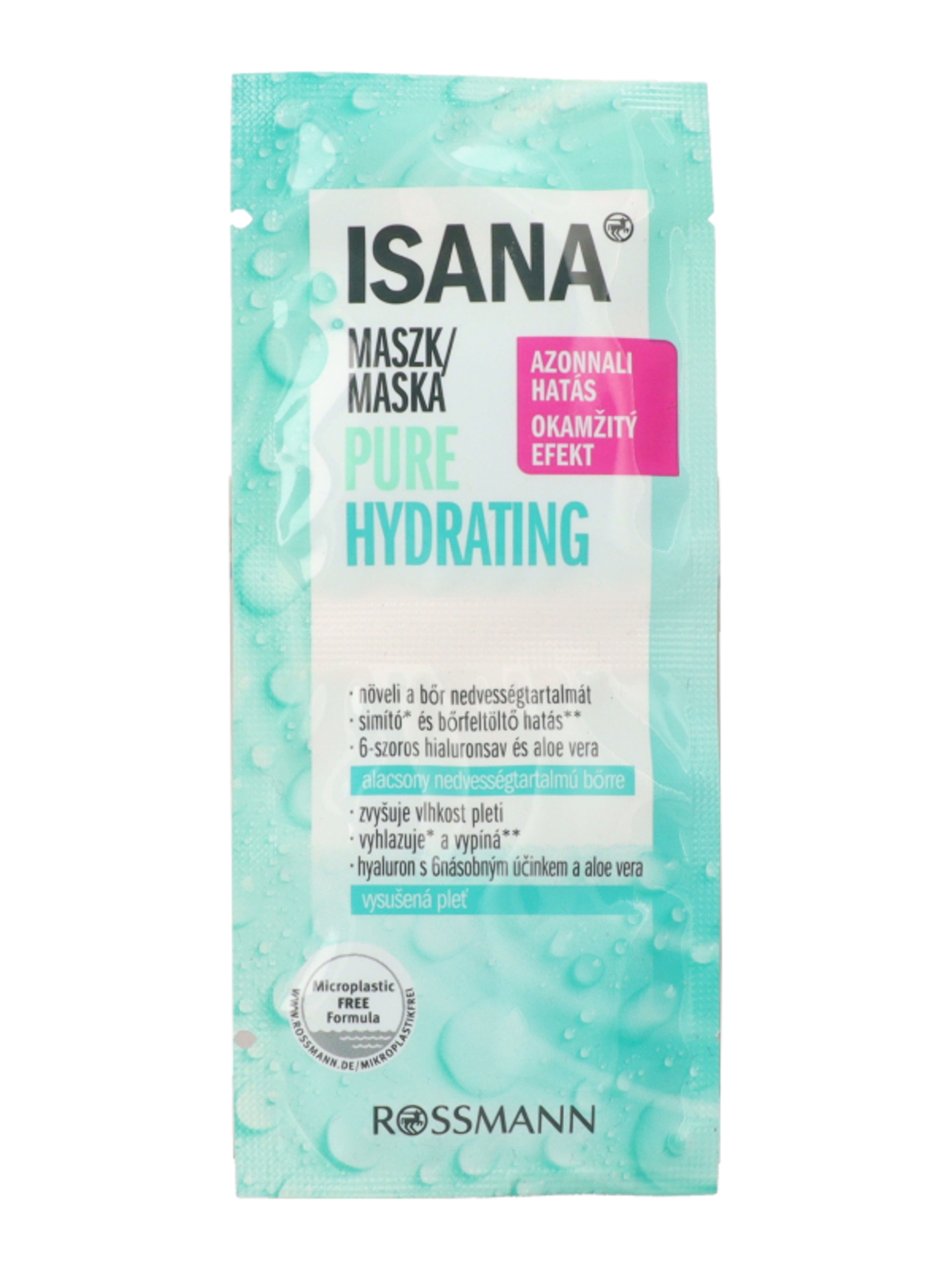Isana Pure Hydrating maszk 2x8 ml - 16 ml-2