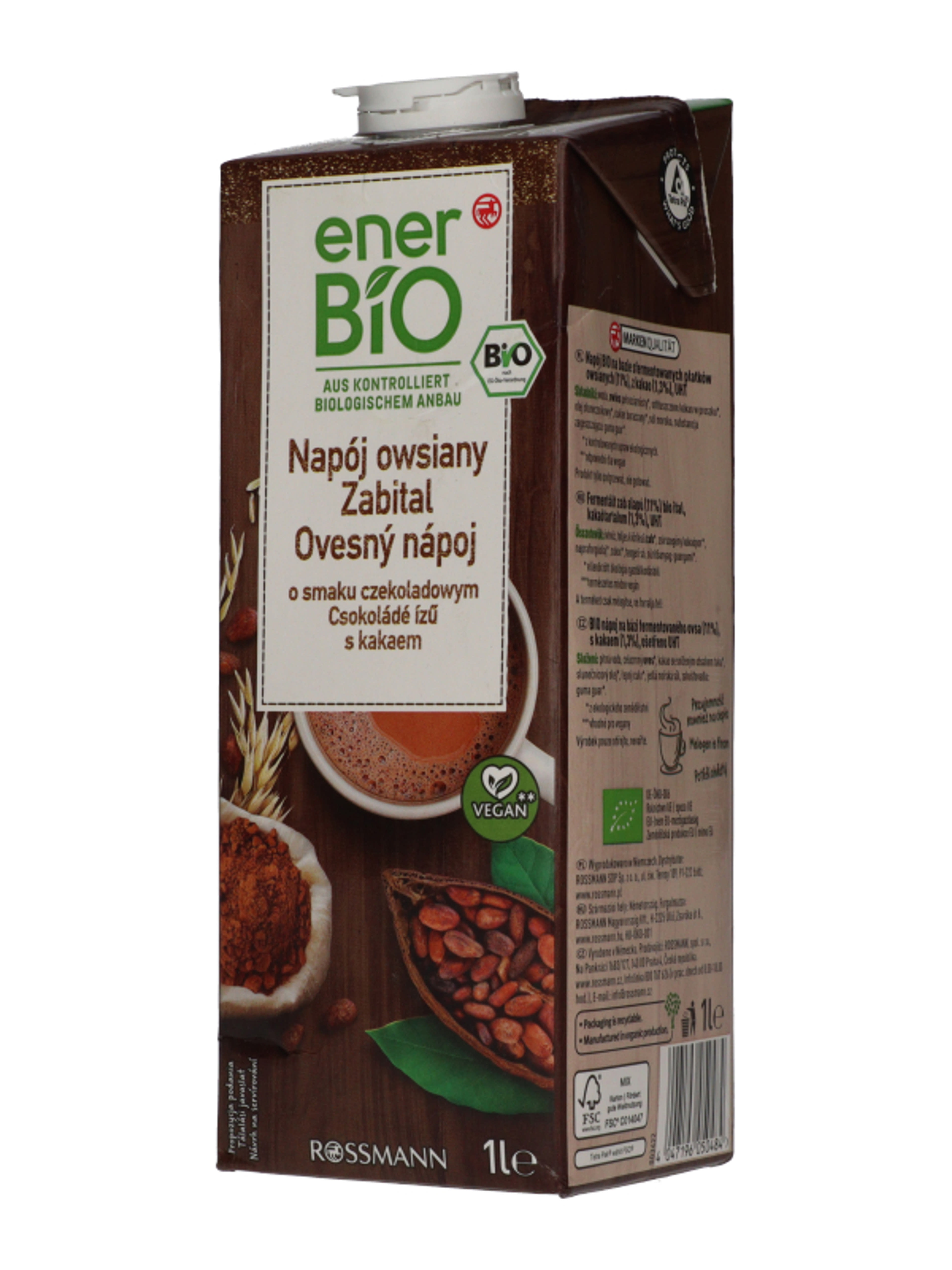 Ener-Bio csokoládés zabital - 1 l-3