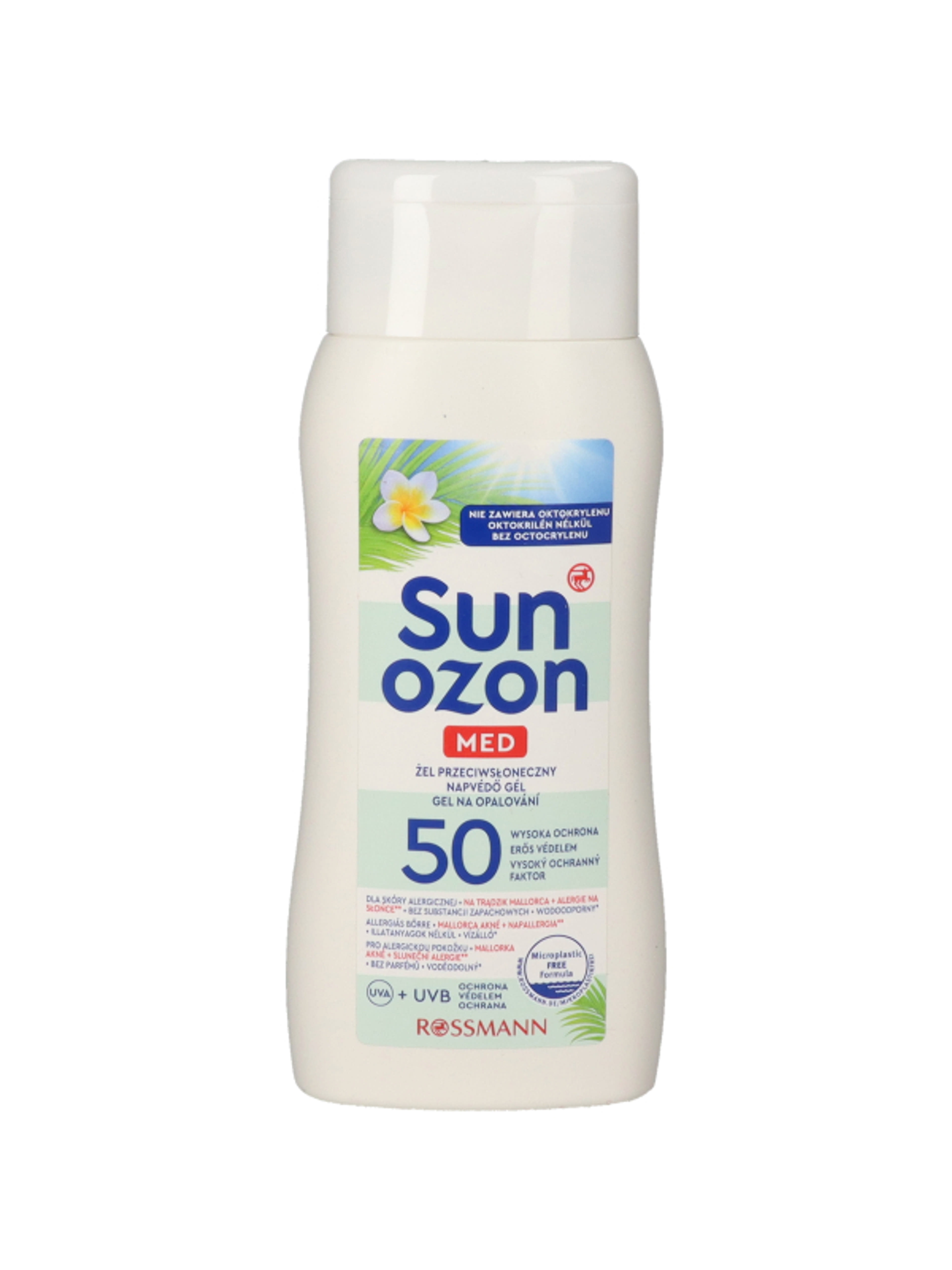 Sunozon Medium naptej F50 - 200 ml