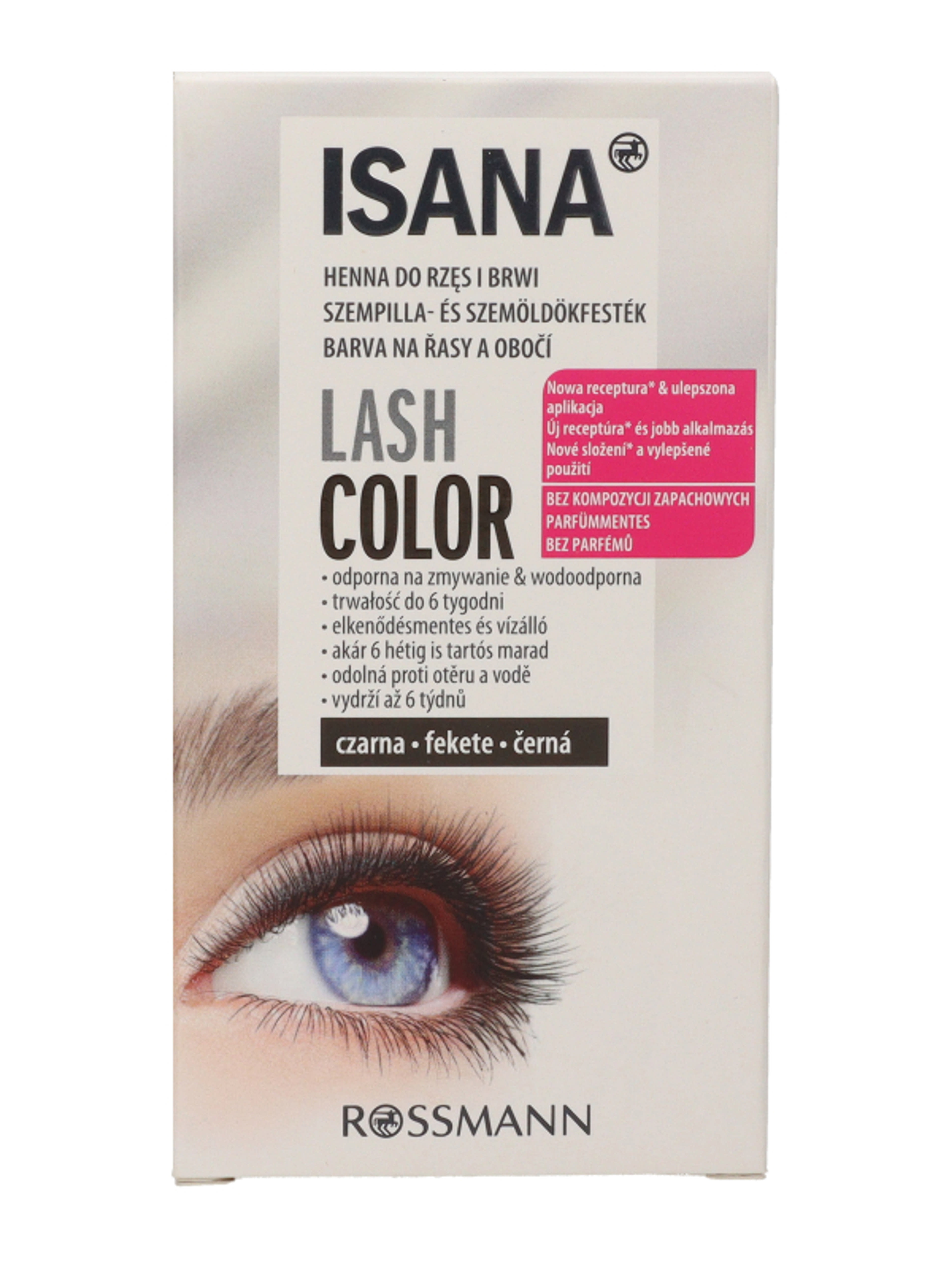Isana Hair szemöldök- és szempillafesték, fekete - 1 db-3