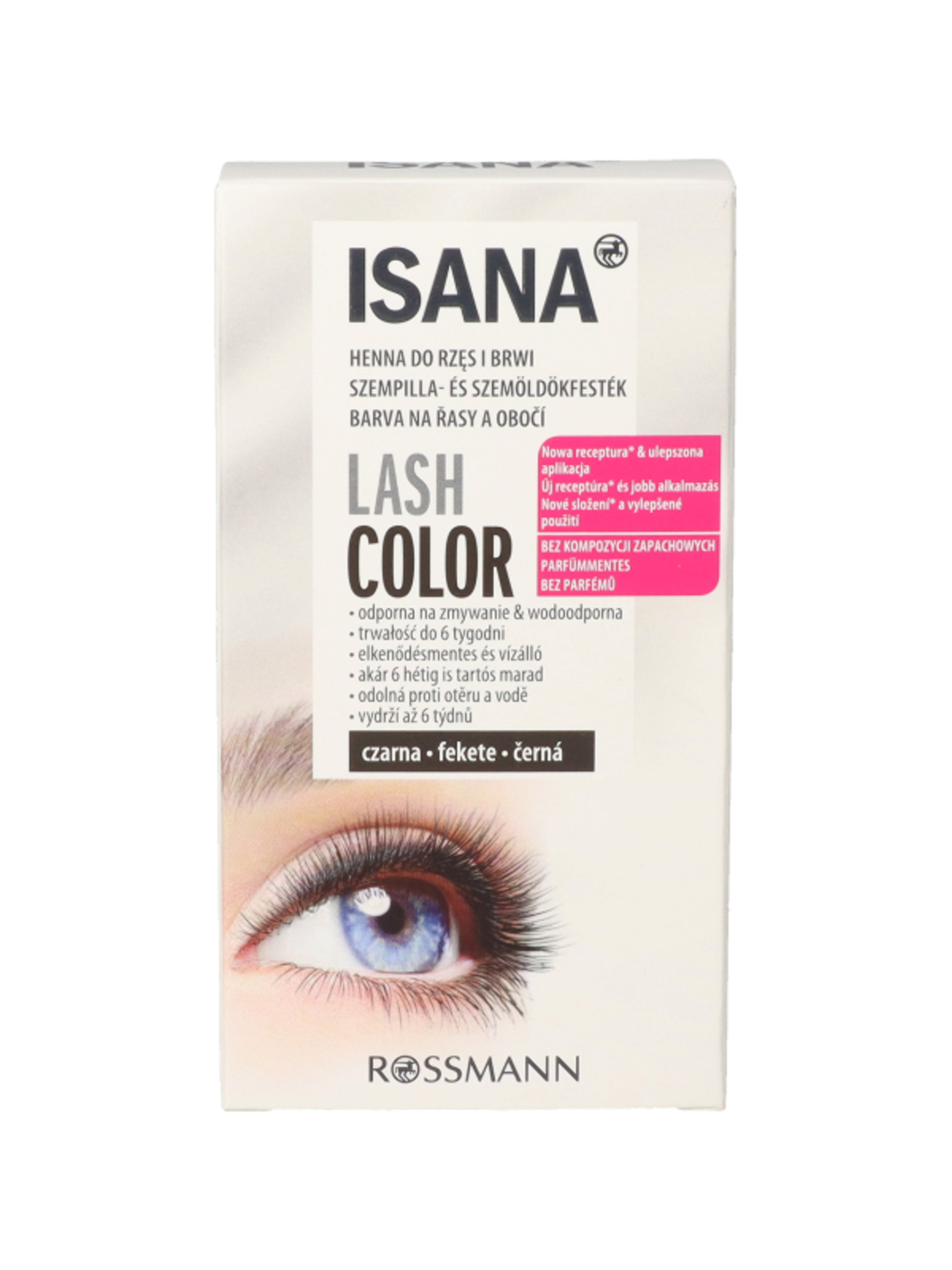 Isana Hair szemöldök- és szempillafesték, fekete - 1 db-1