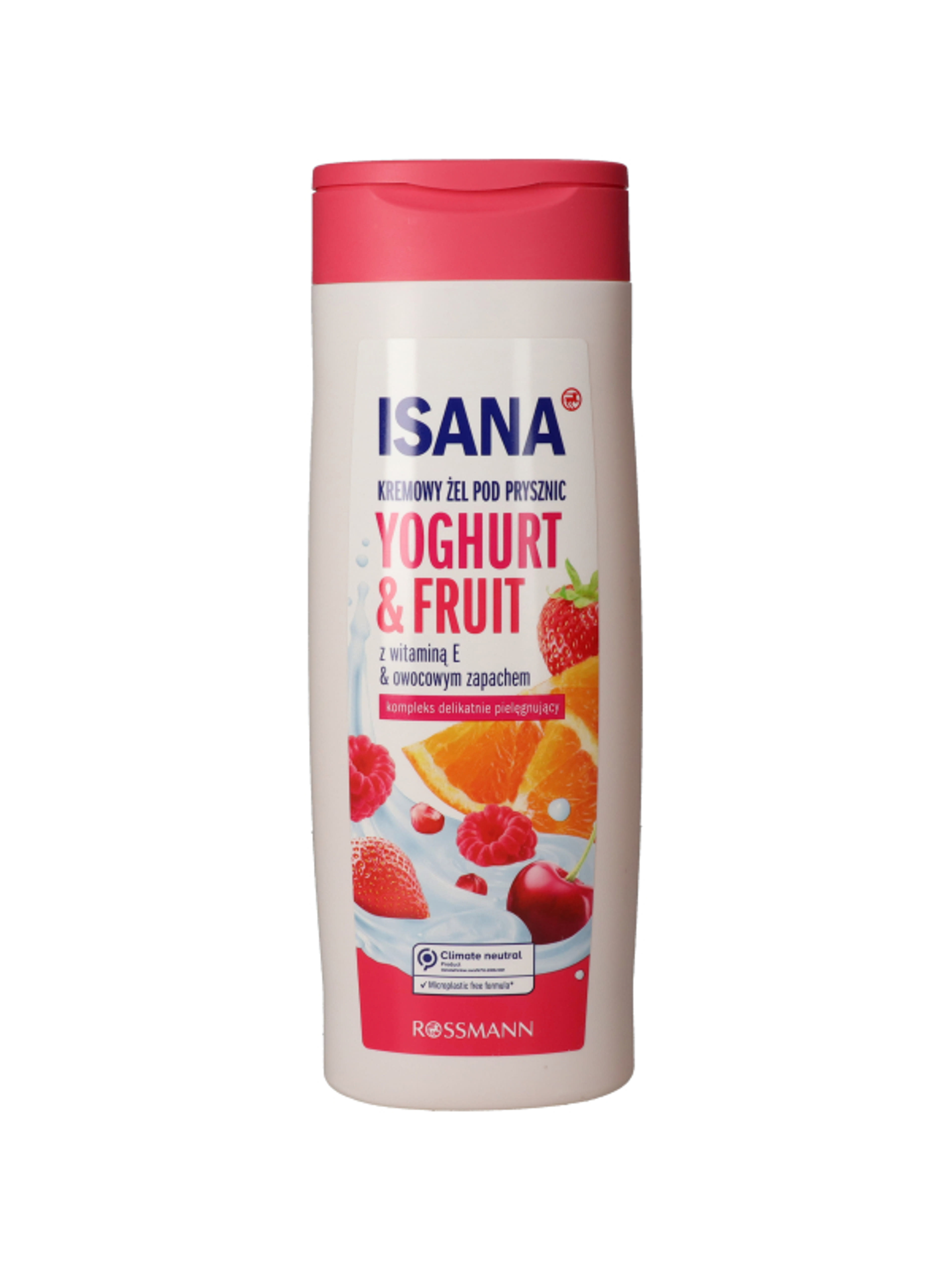 Isana Yoghurt & Fruit tusfürdő - 750 ml-1