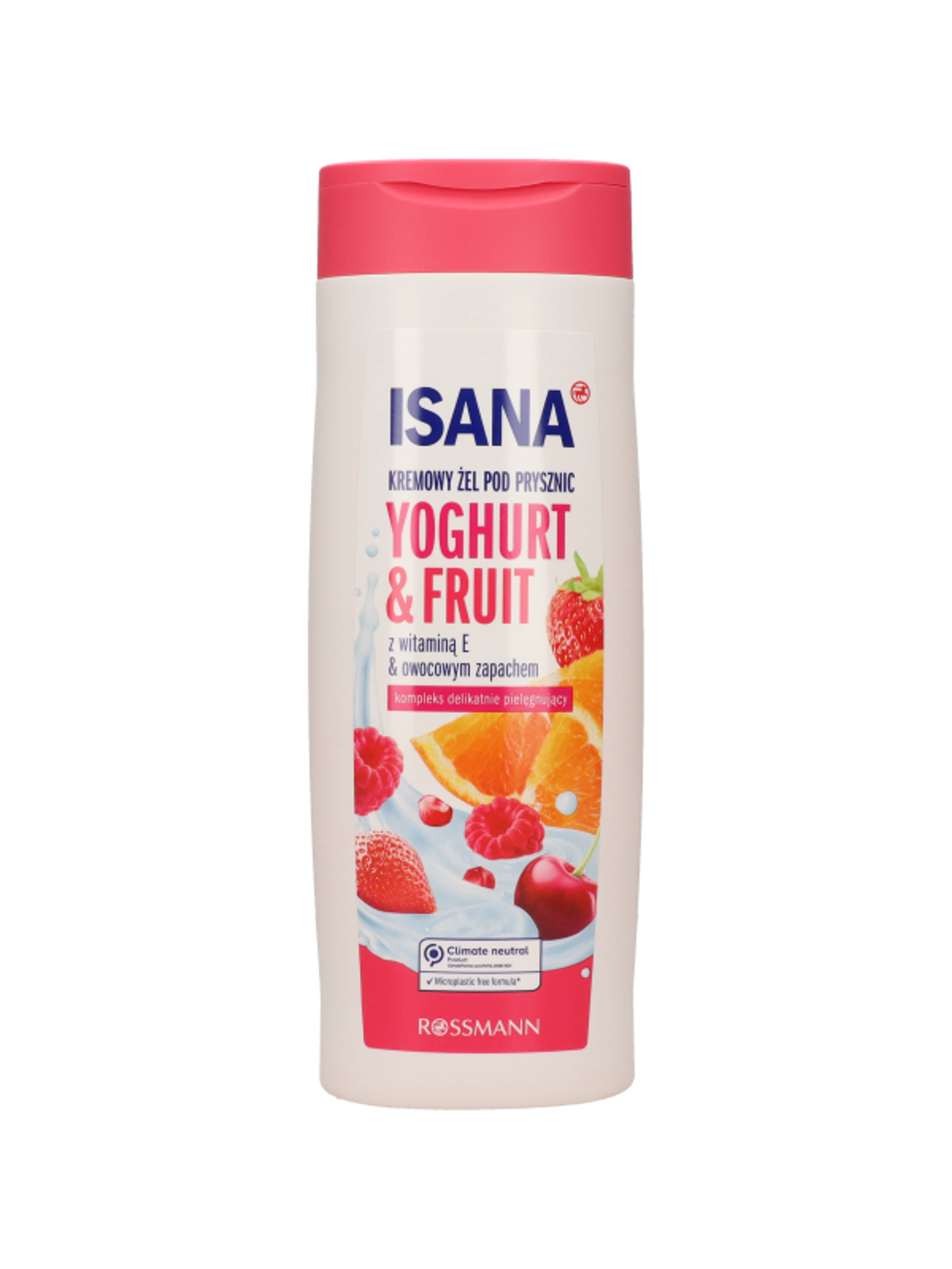 Isana Yoghurt & Fruit tusfürdő - 750 ml