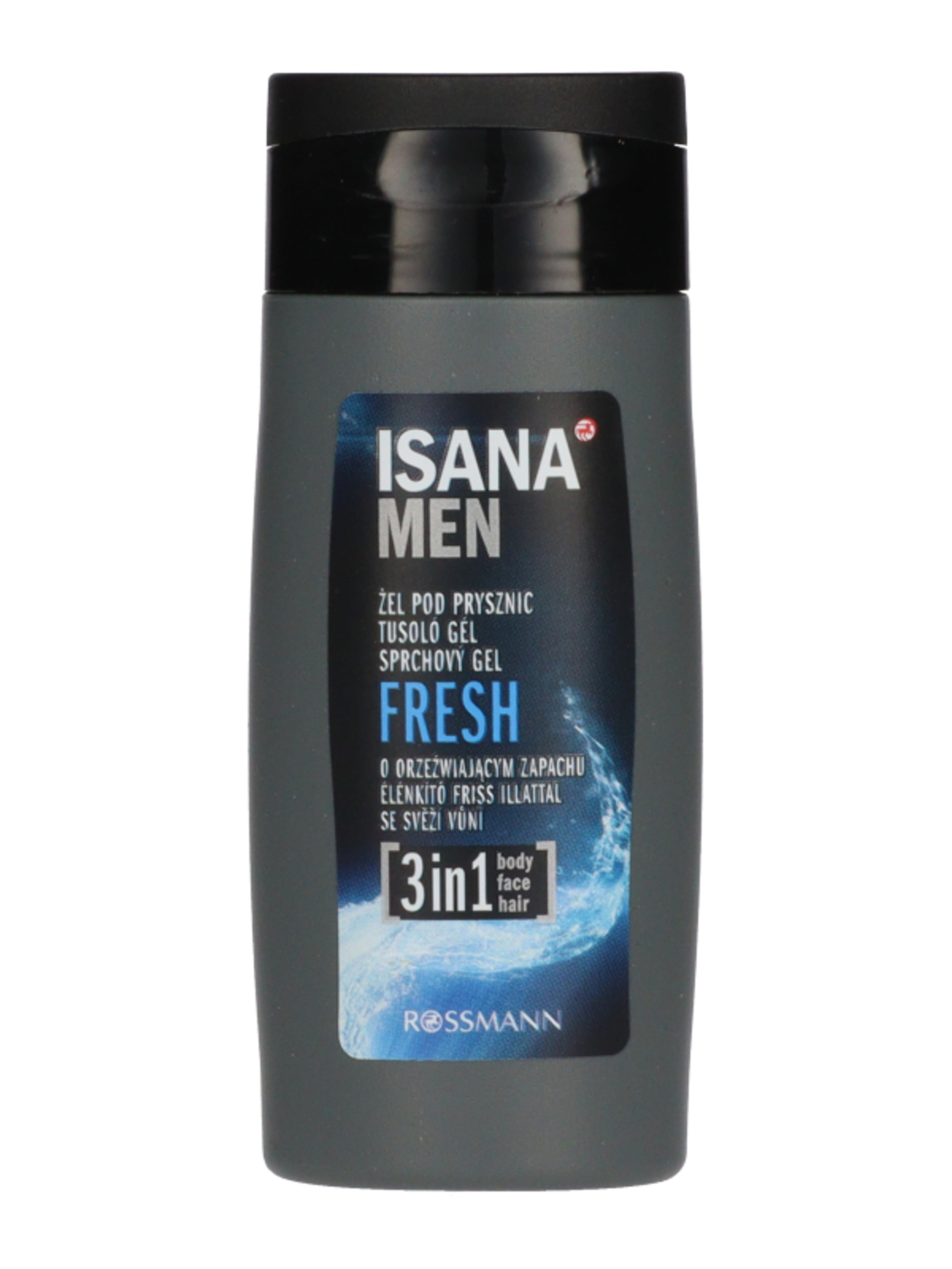 Isana Men Fresh Mini tusfürdő - 50 ml