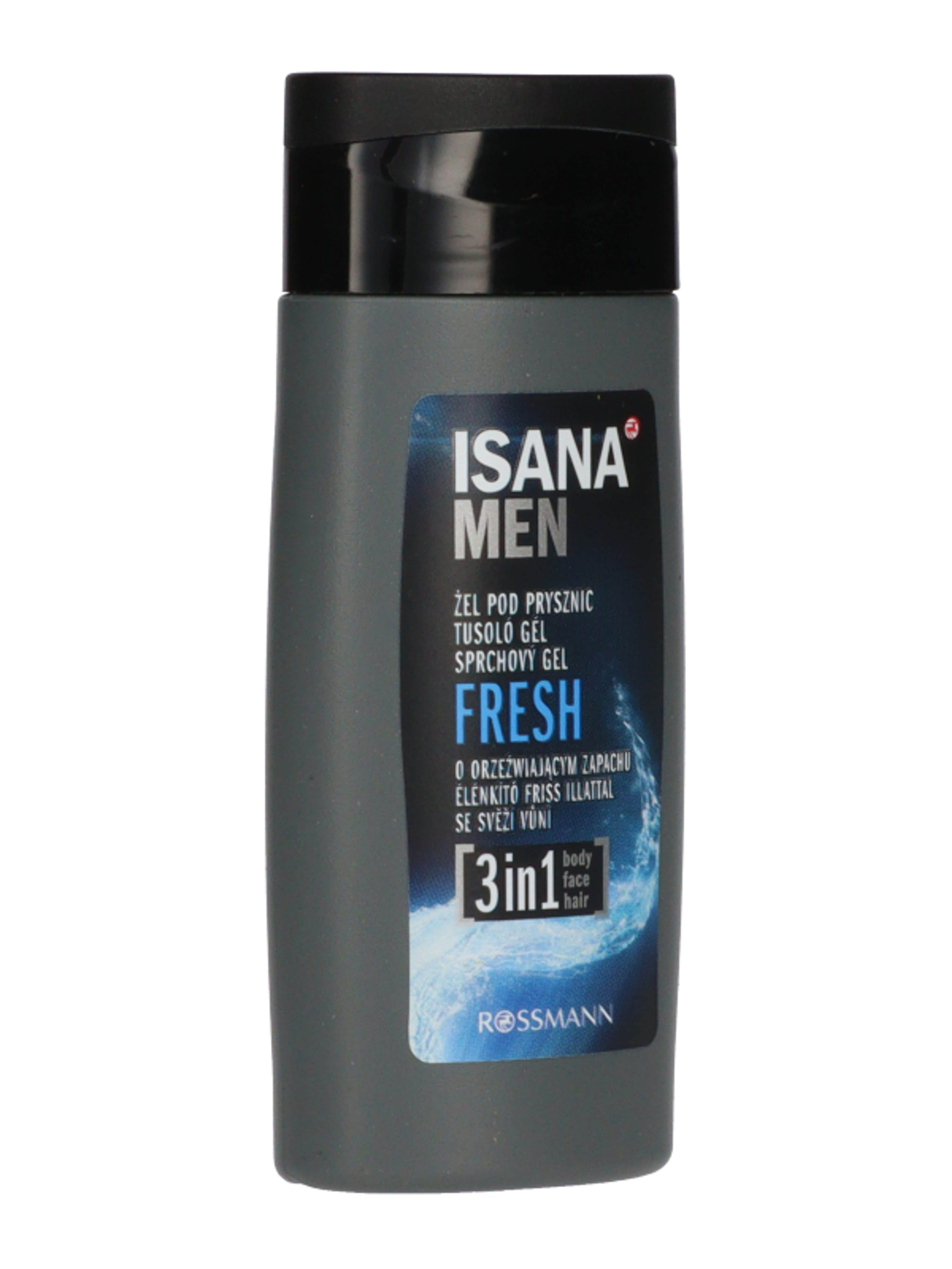 Isana Men Fresh Mini tusfürdő - 50 ml-5
