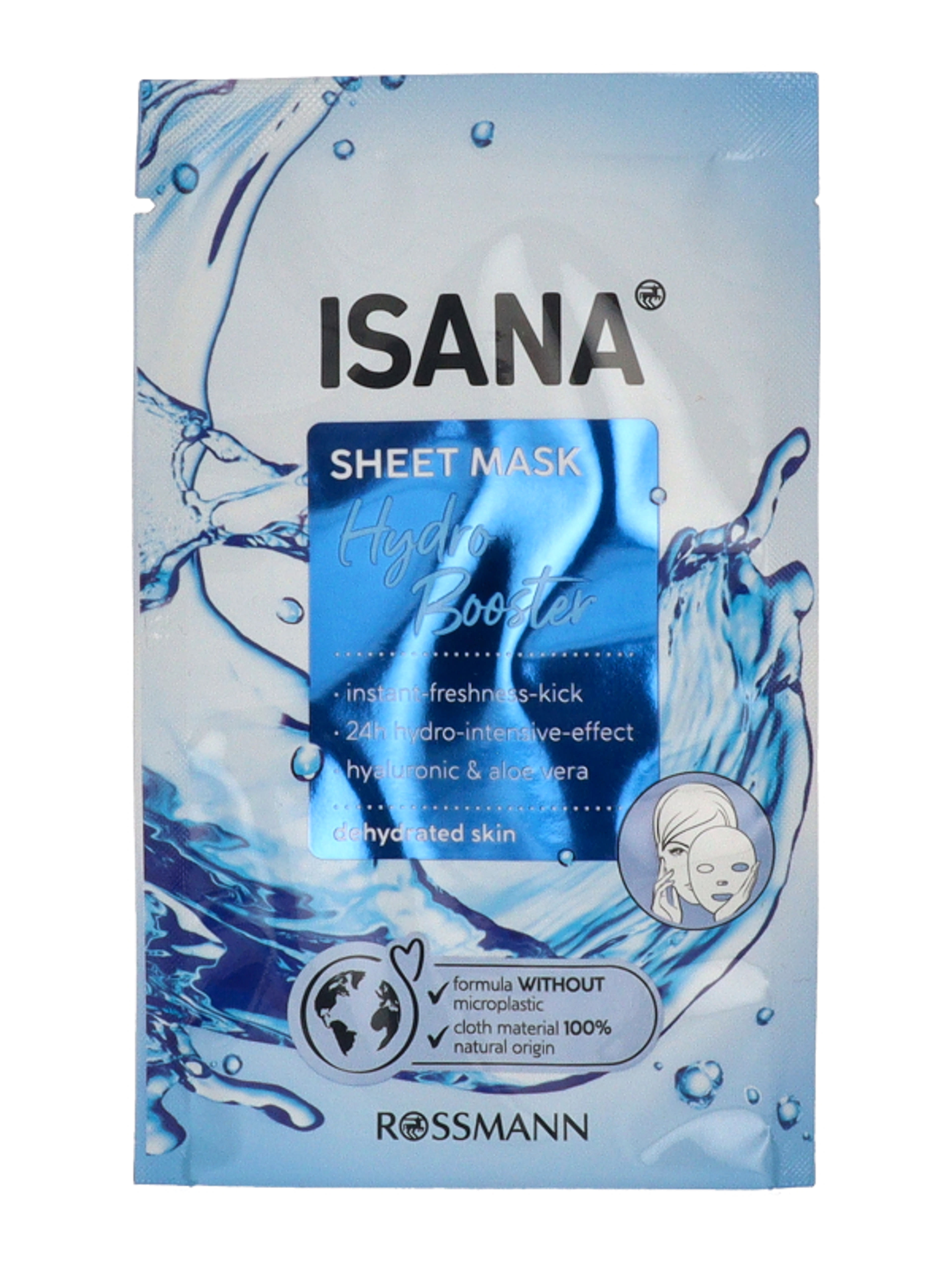 Isana Hydro Booster textil maszk - 1 db-2