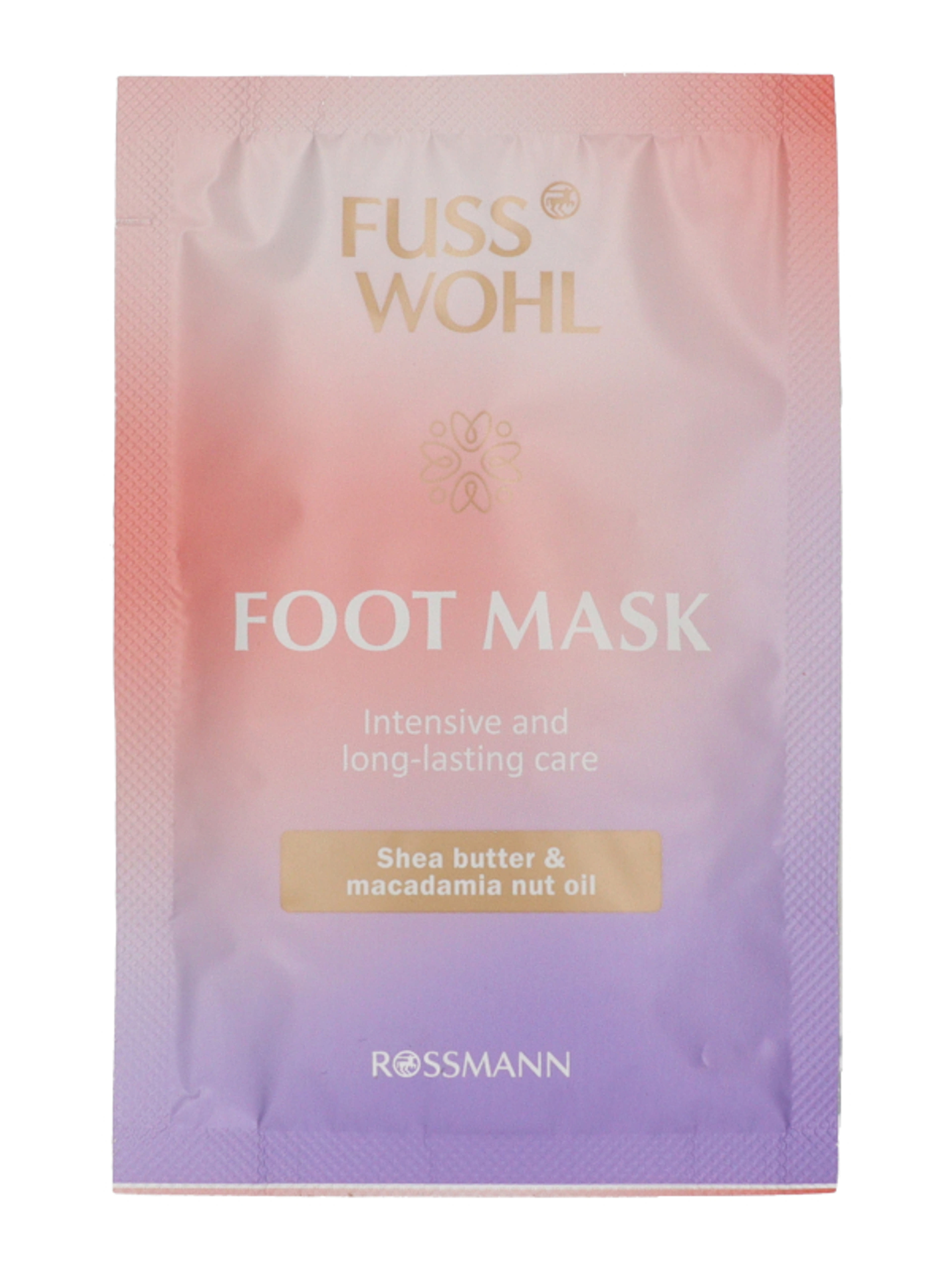 Fuss wohl lábmaszk sheavaj&makadámdió - 15 ml-2