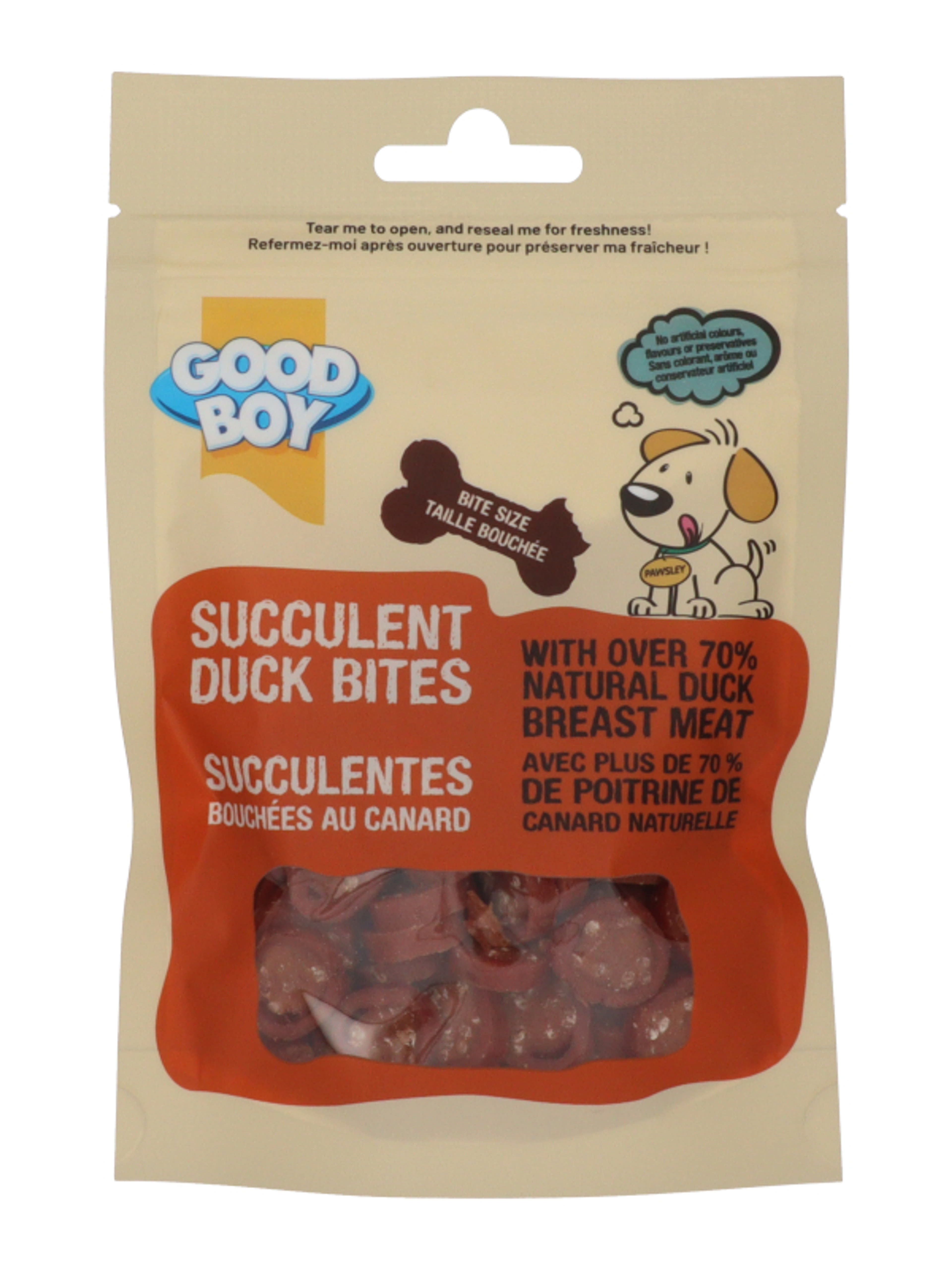 Good Boy kacsa jutalomfalatok kutyáknak - 65 g-3
