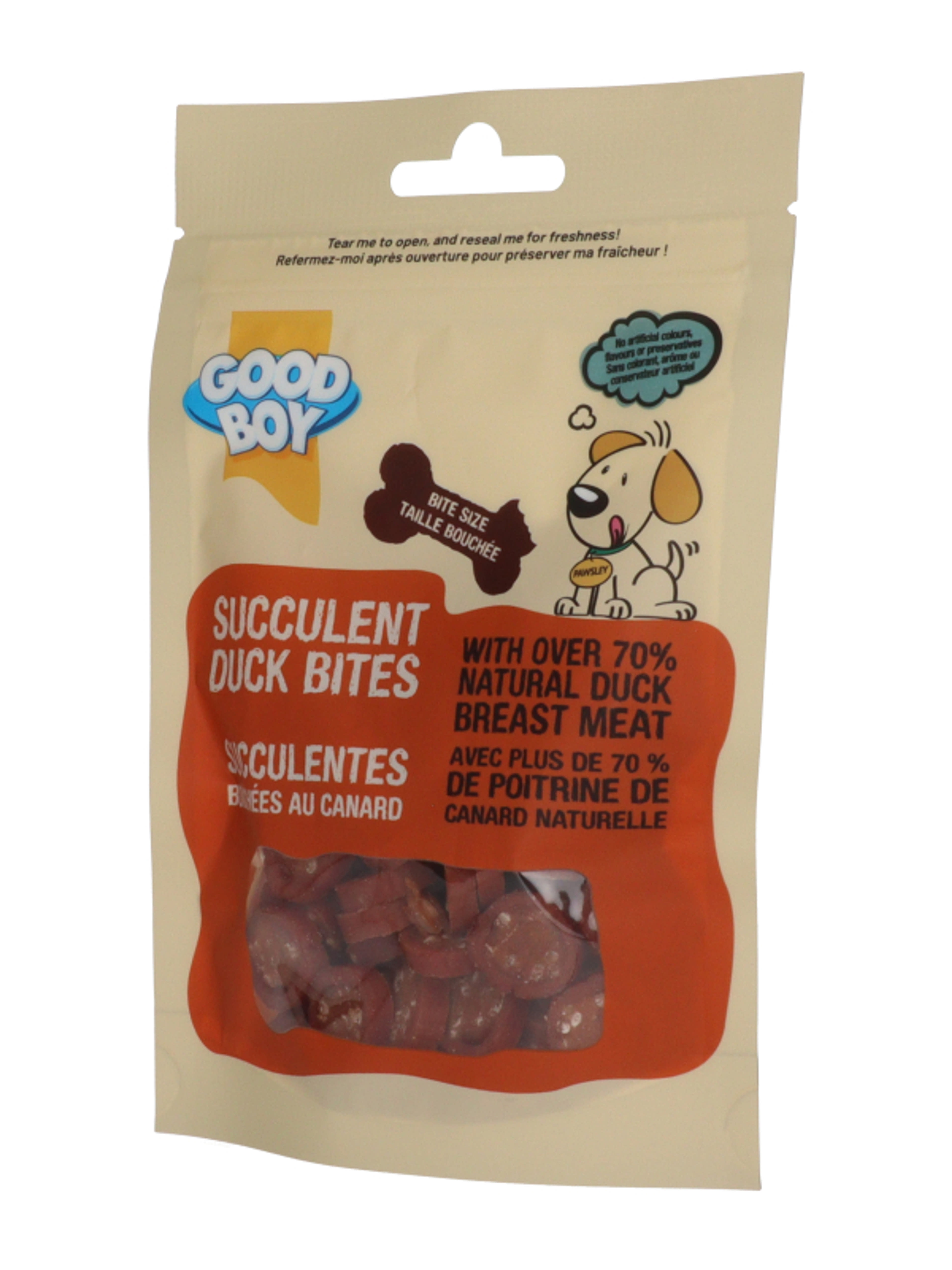 Good Boy kacsa jutalomfalatok kutyáknak - 65 g-4