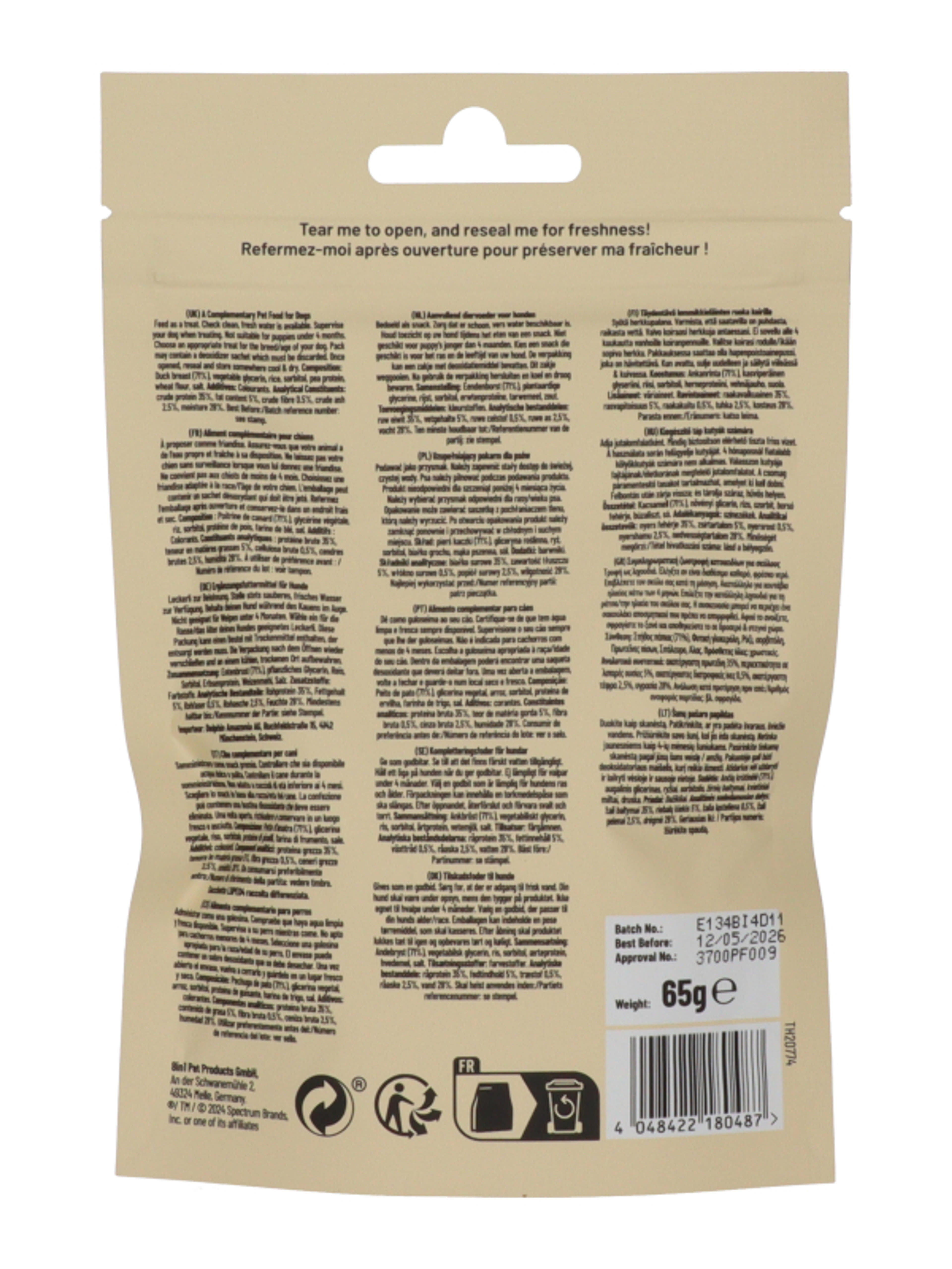 Good Boy kacsa jutalomfalatok kutyáknak - 65 g-5
