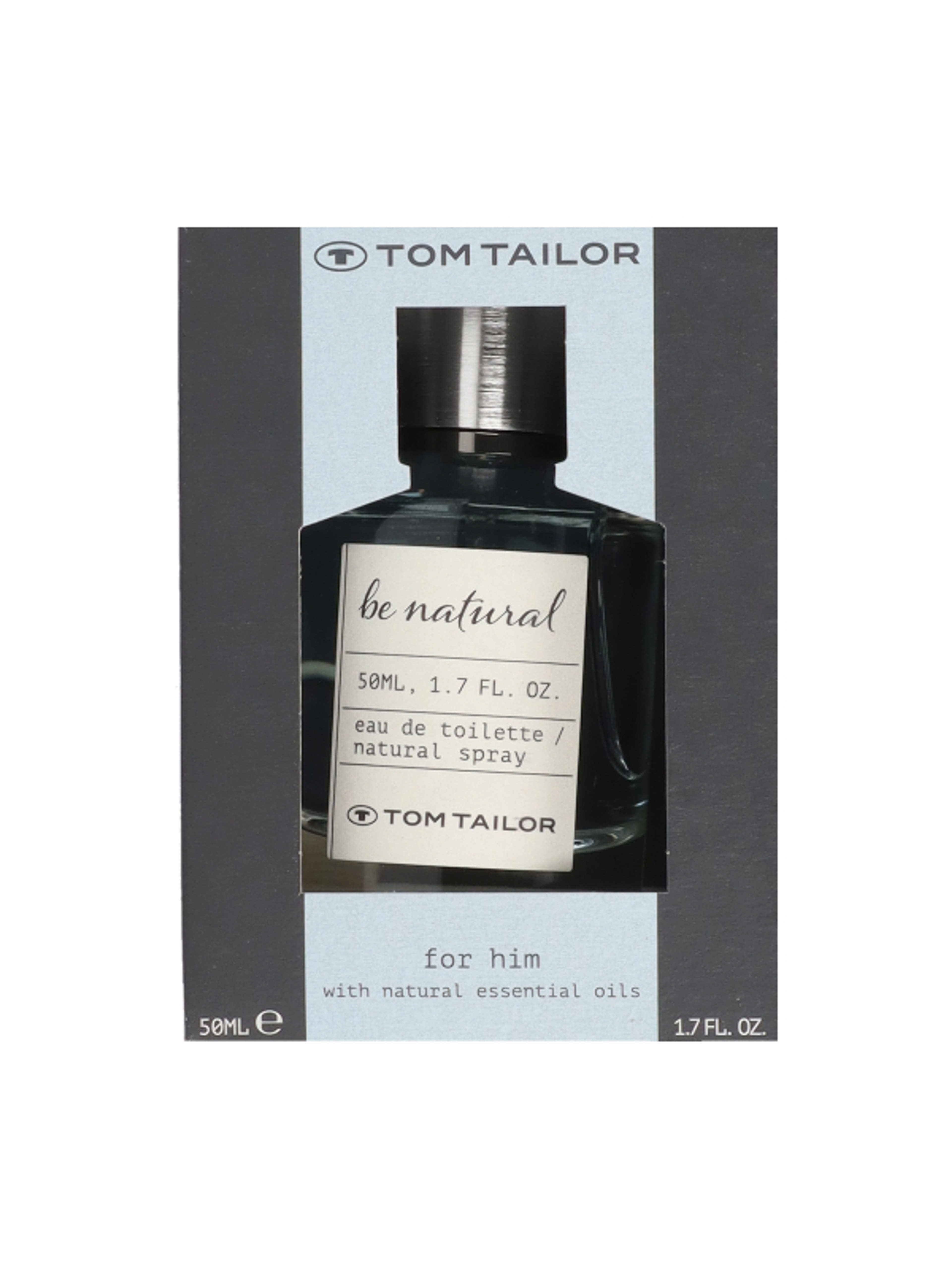 Tom Tailor Be Natural férfi Eau de Toilette - 50 ml