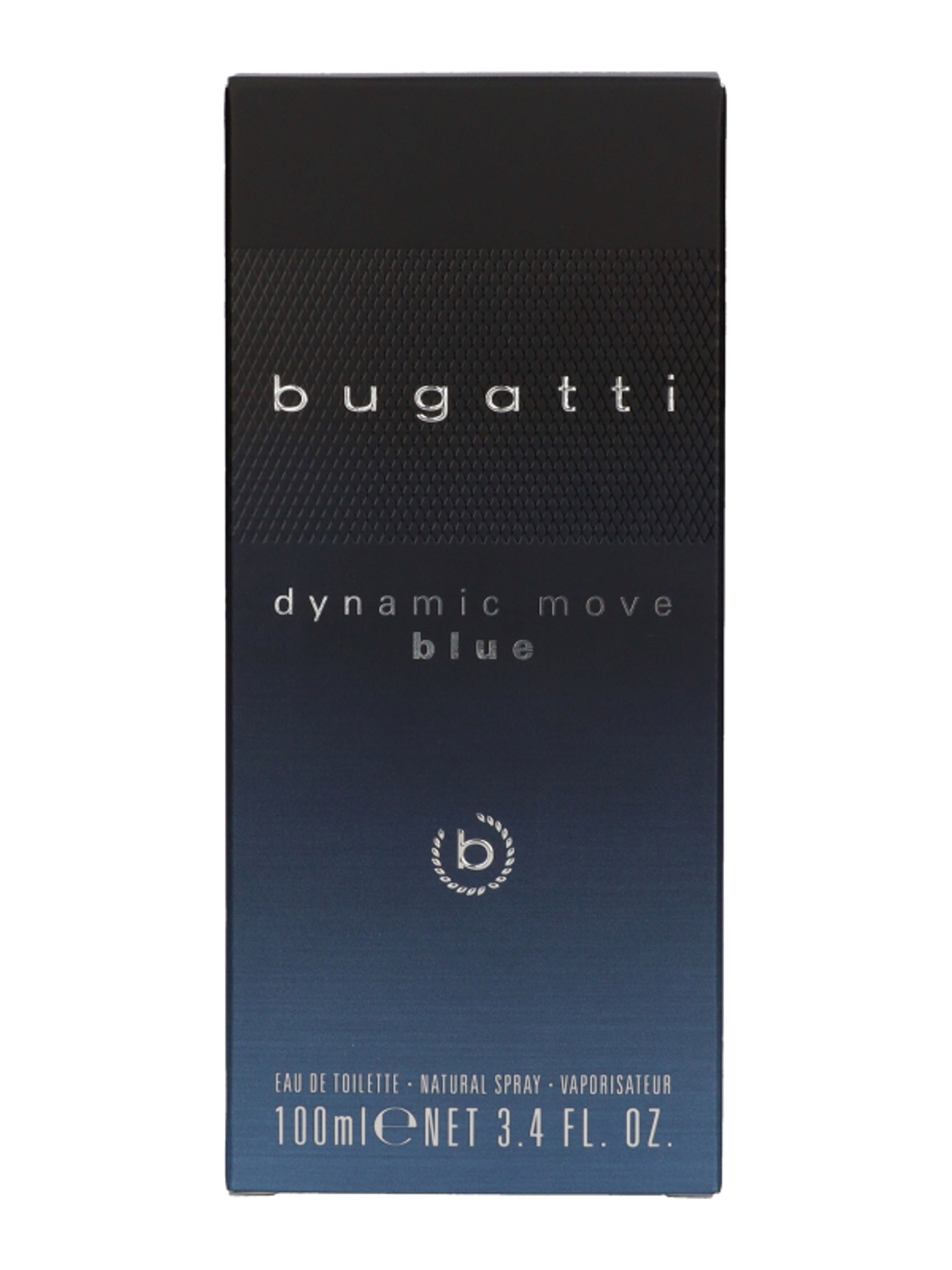Bugatti Dynamic Move Blue férfi Eau de Toilette - 100 ml
