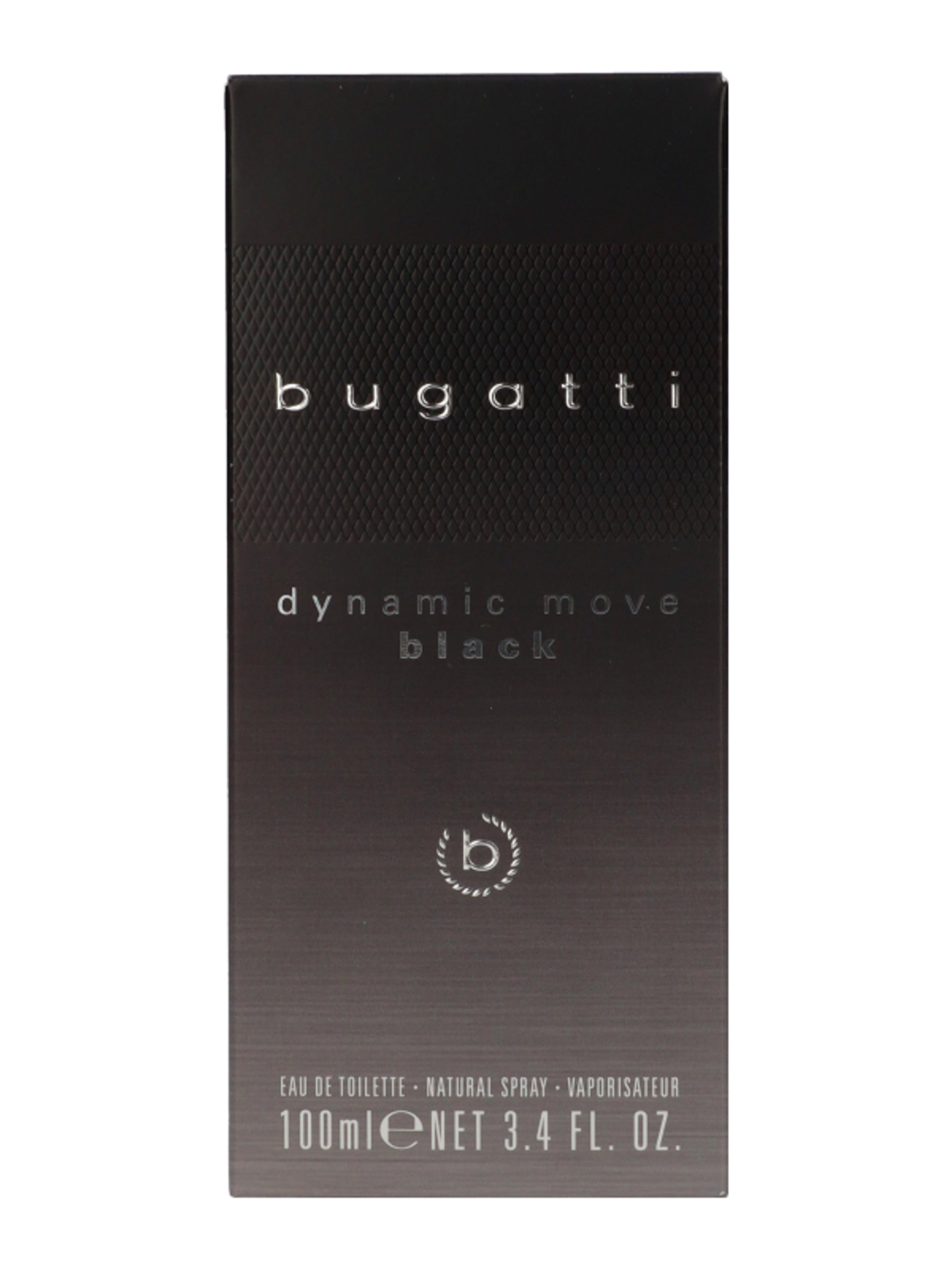 Bugatti Dynamic Move Black férfi Eau de Toilette - 100 ml