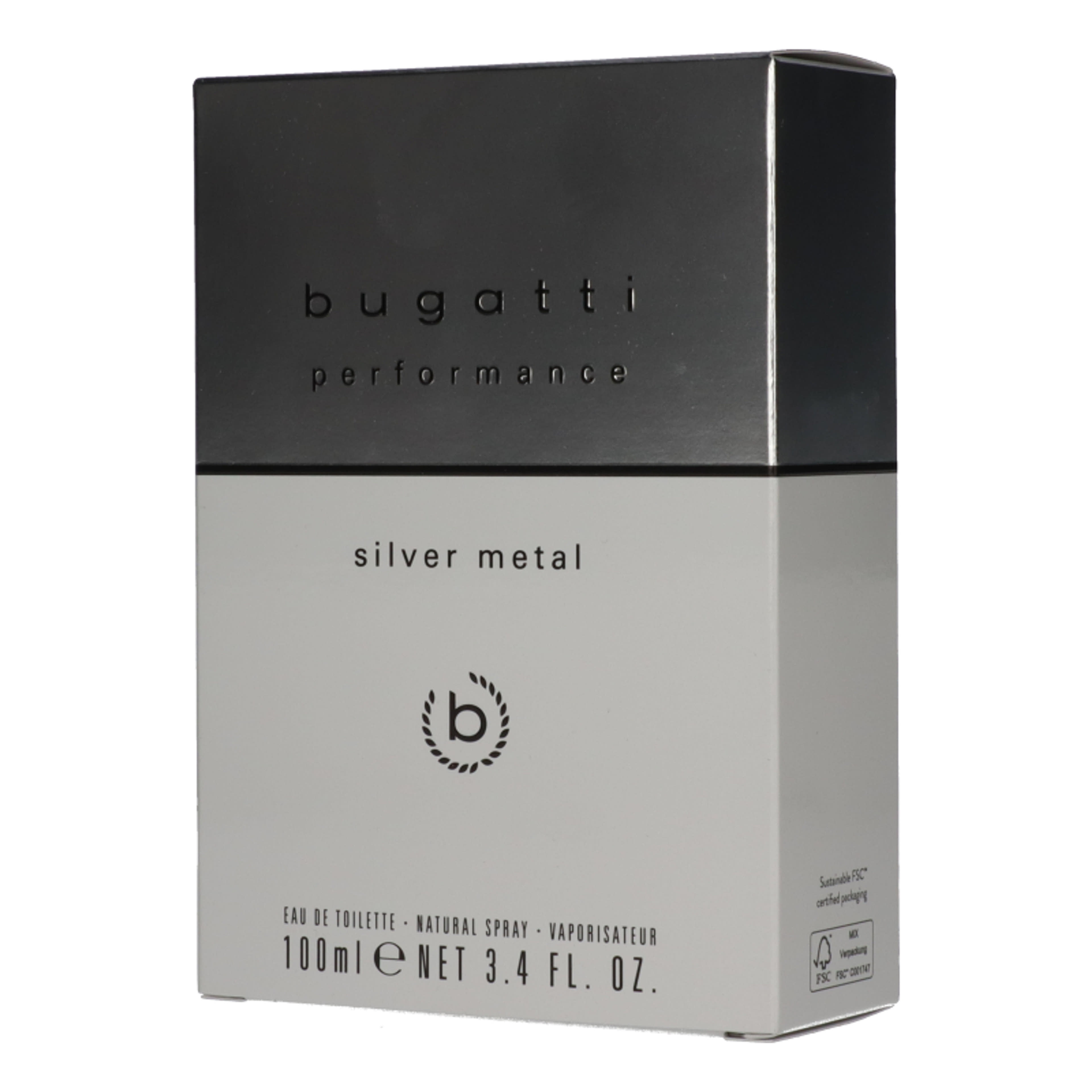 Bugatti Performance Silver Metal férfi Eau de Toilette - 100 ml-2