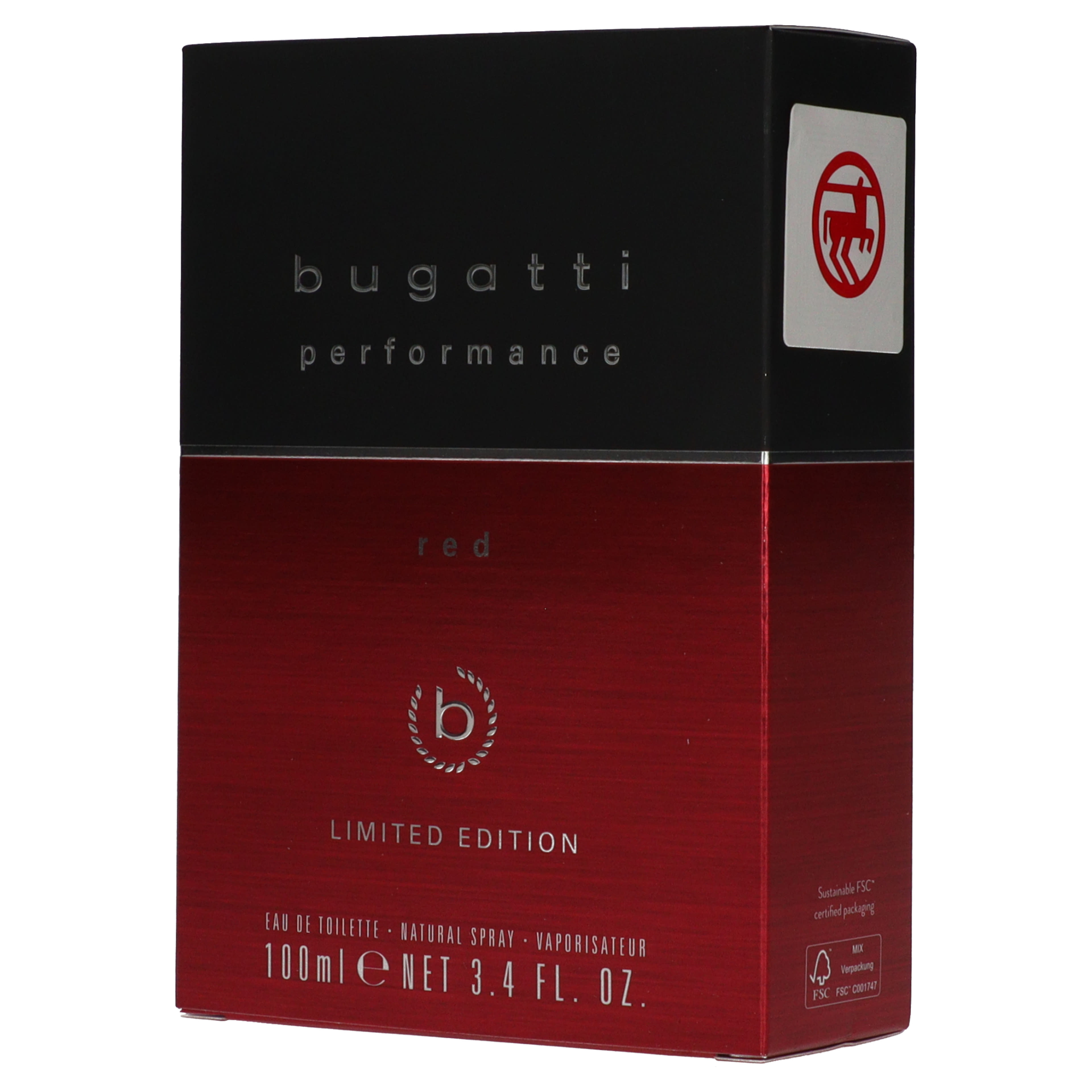Bugatti Performance Red férfi Eau de Toilette - 100 ml-2