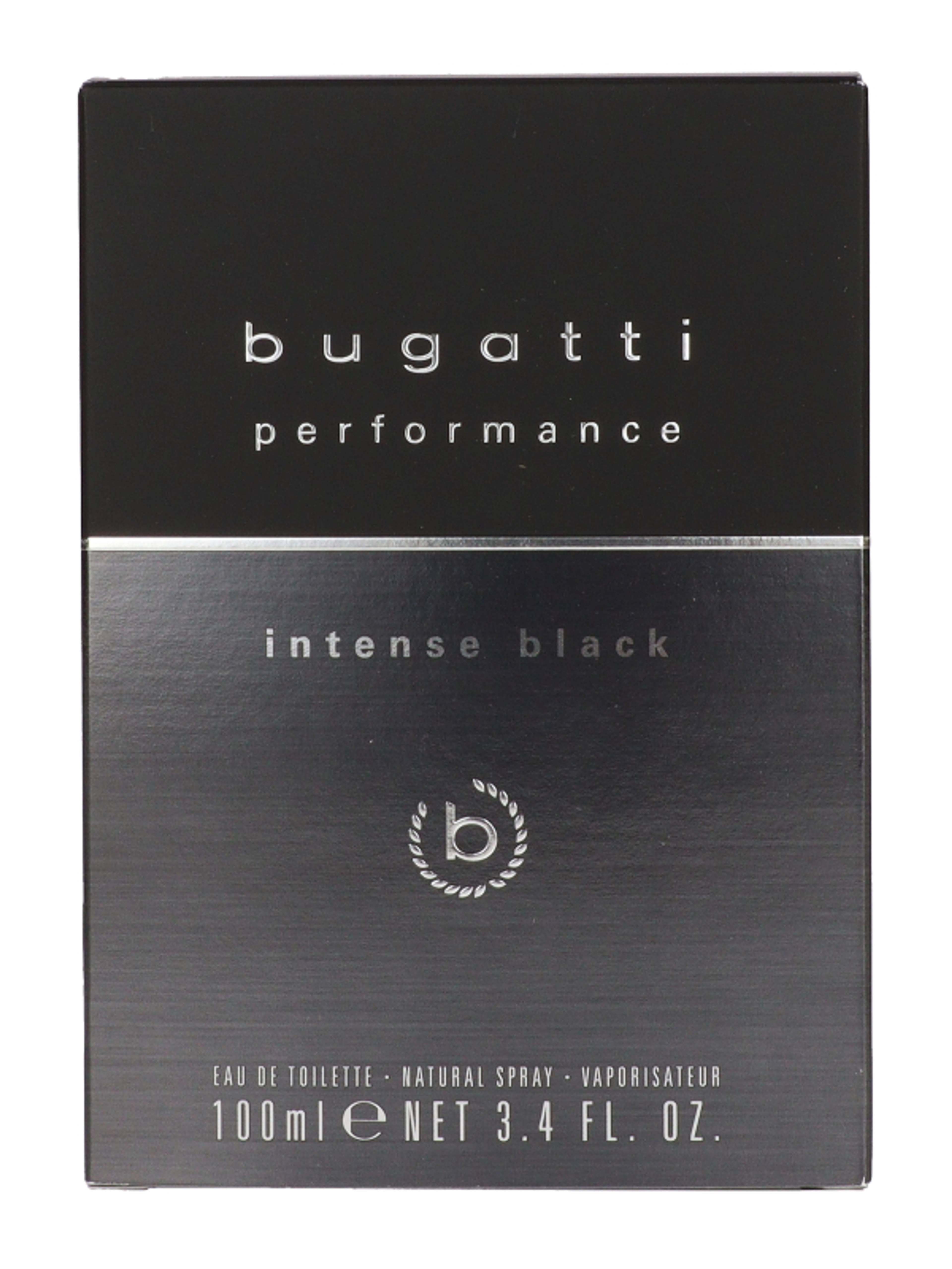 Bugatti Performance Intense Black férfi Eau de Toilette - 100 ml