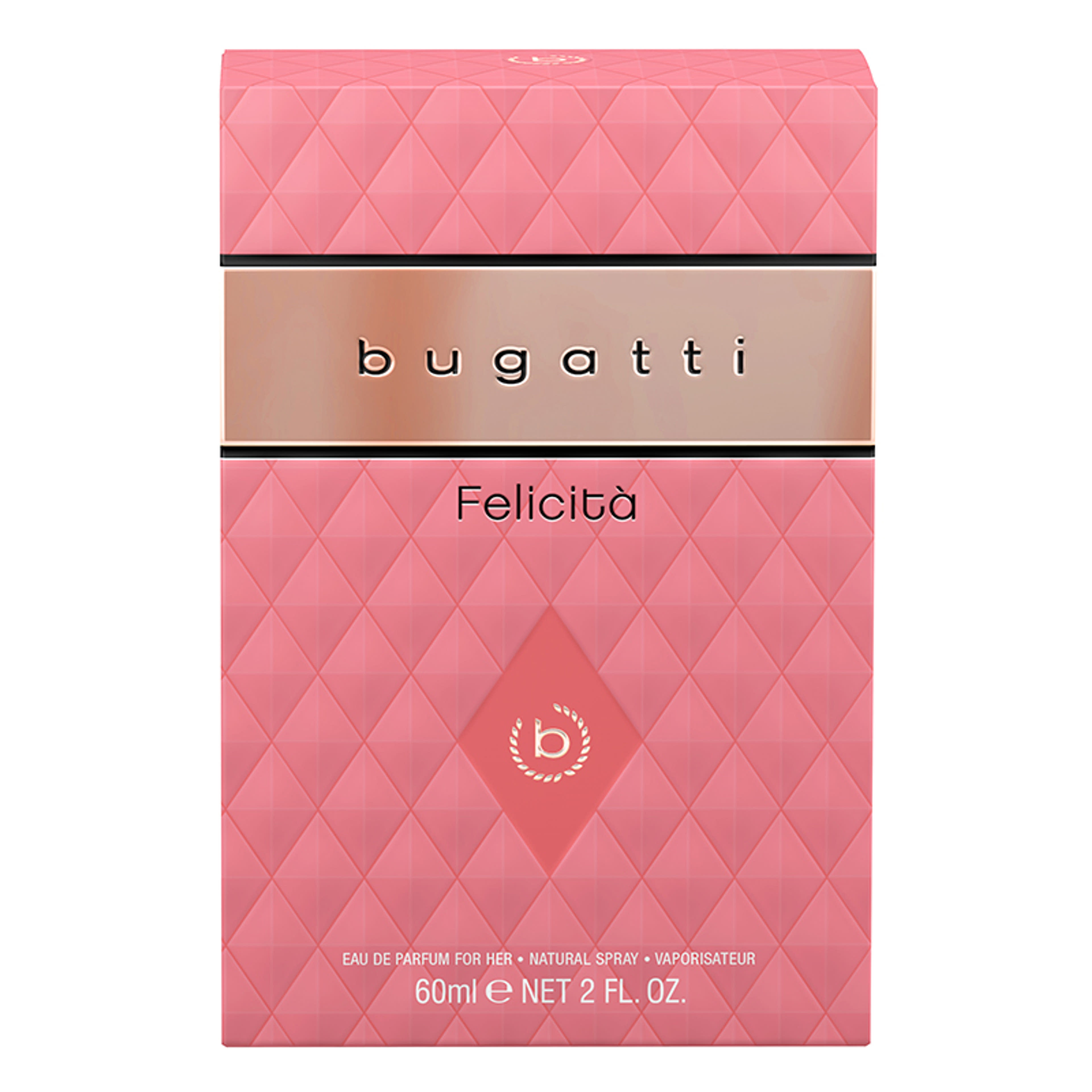 Bugatti Felicità Rosa női Eau de Parfum - 60 ml