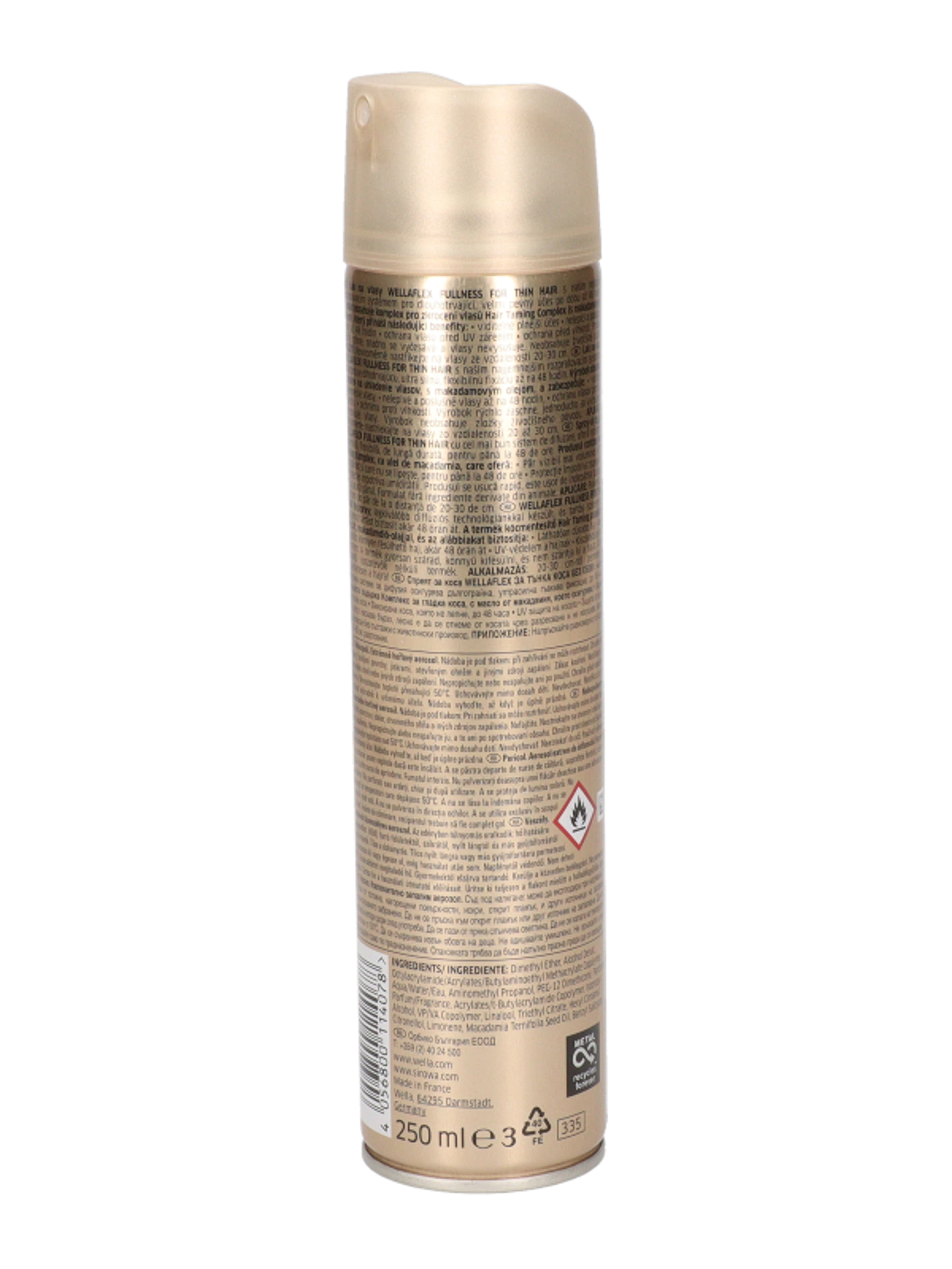 Wellaflex Ultra Erős Tartást, Telt Hatást Kölcsönző hajlakk - 250 ml-5