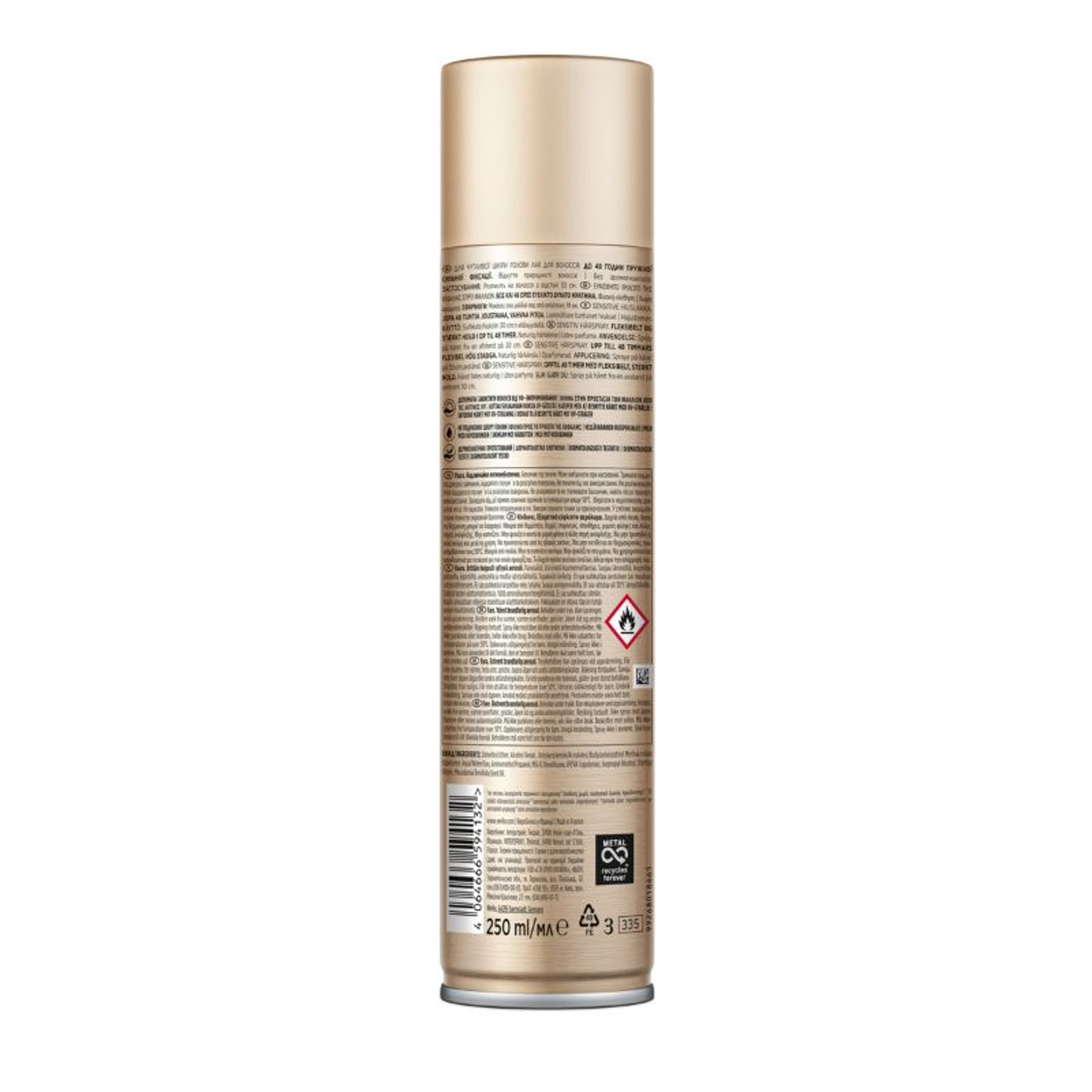 Wellaflex Sensitive Erős hajlakk - 250 ml-2