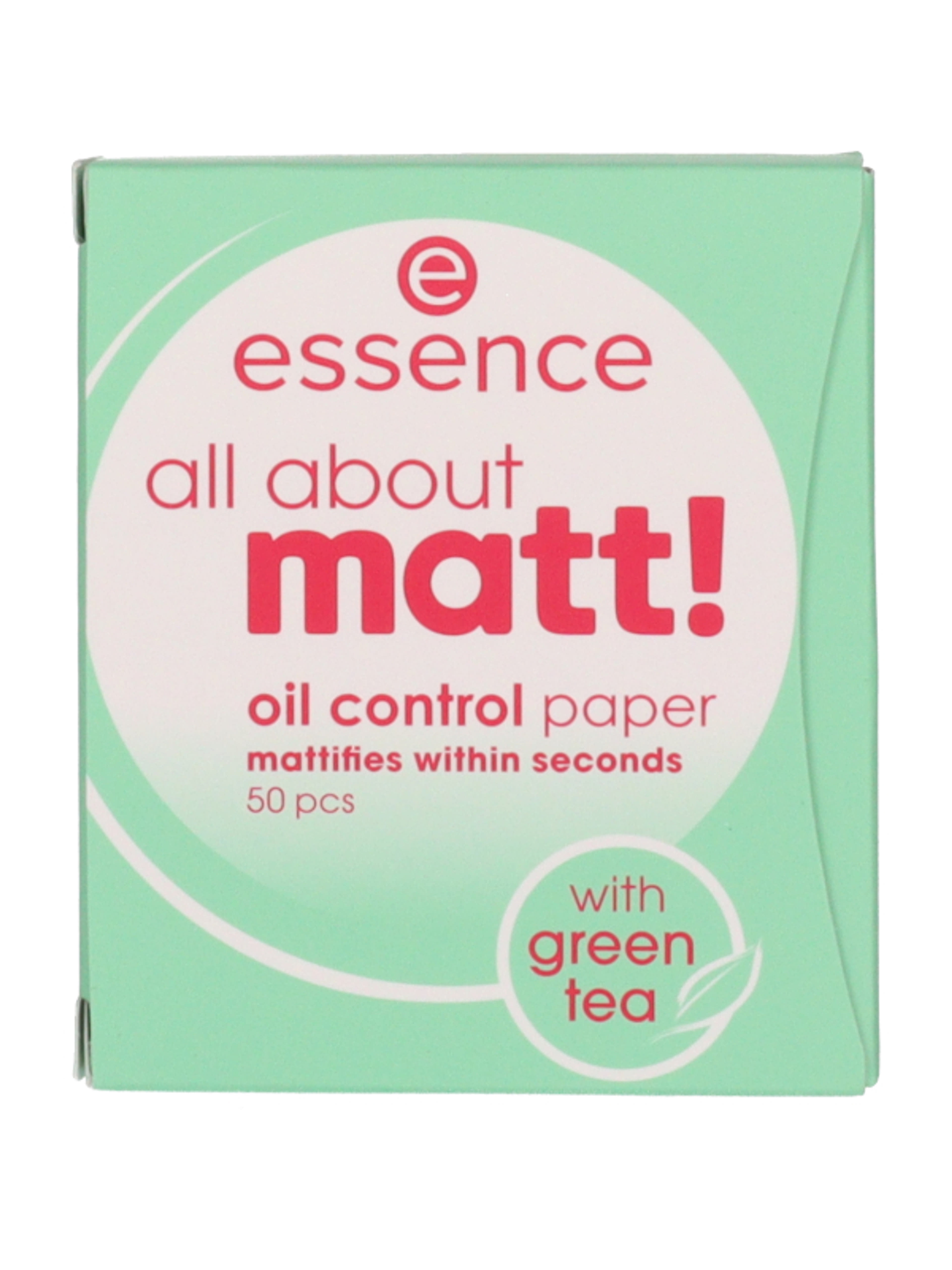 Essence All About Matt! mattító papír - 1 db