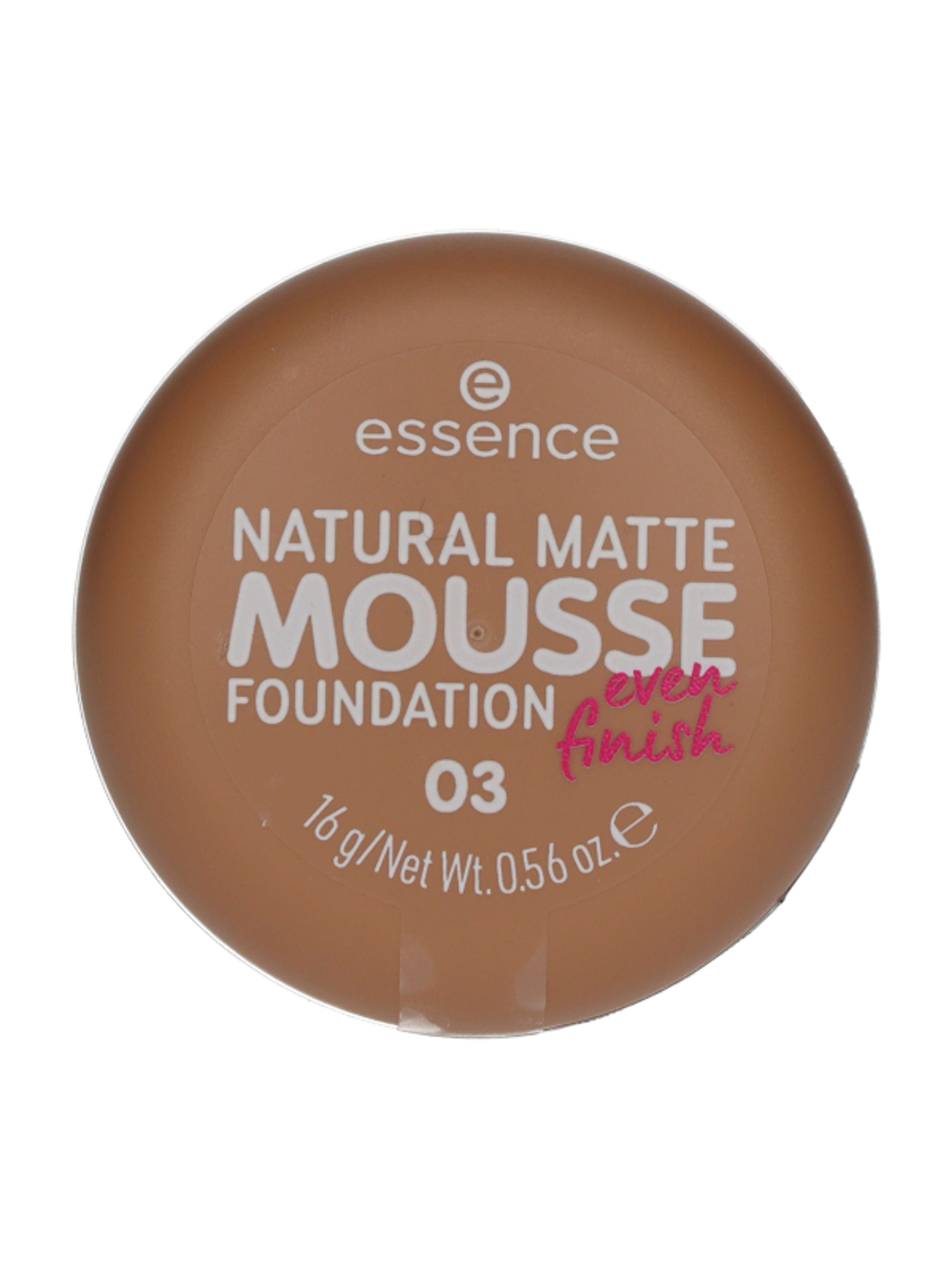 Essence Natural Matte Mousse alapozó /03 - 1 db-1