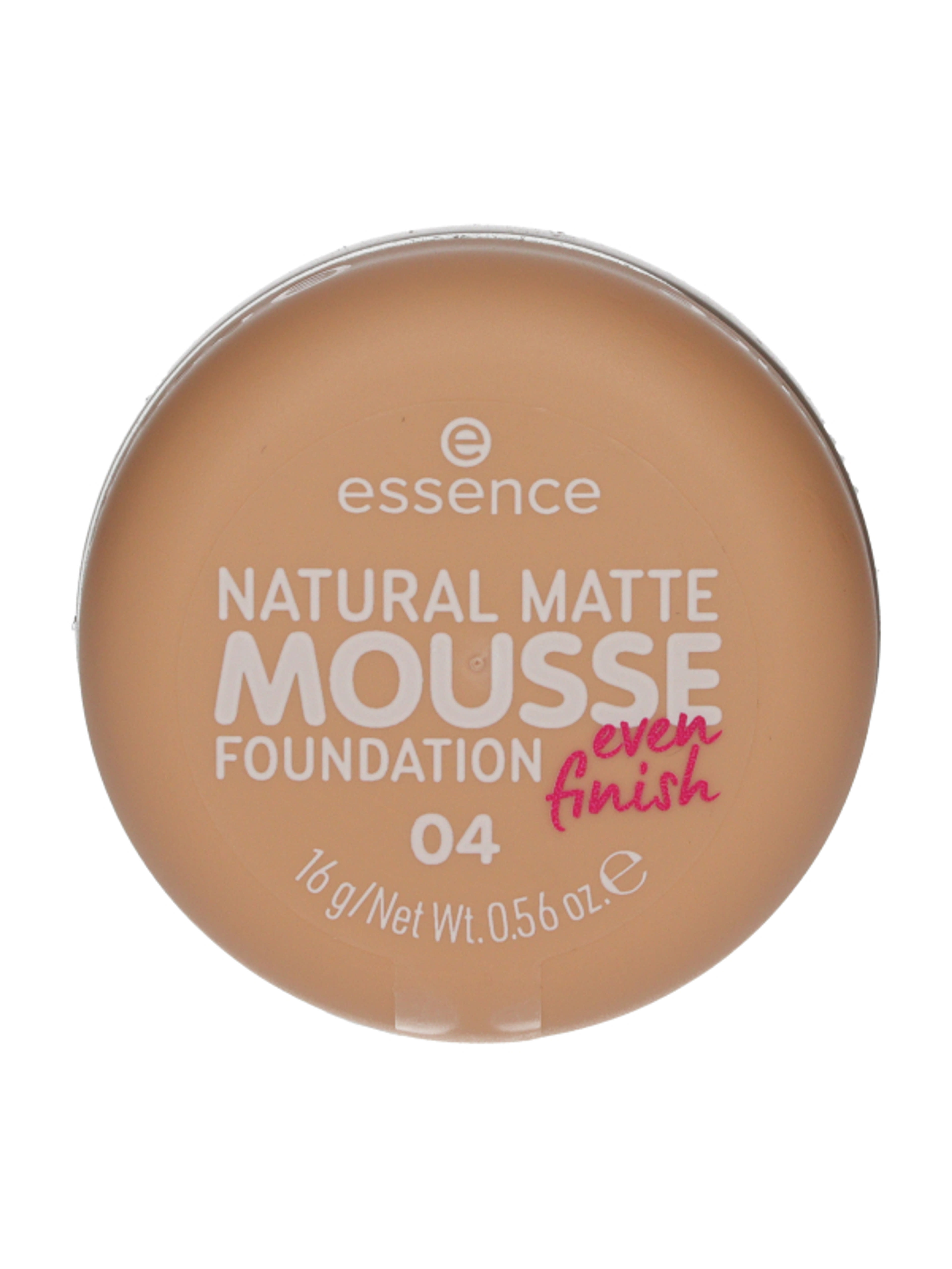 Essence Natural Matte Mousse alapozó /04 - 1 db-1