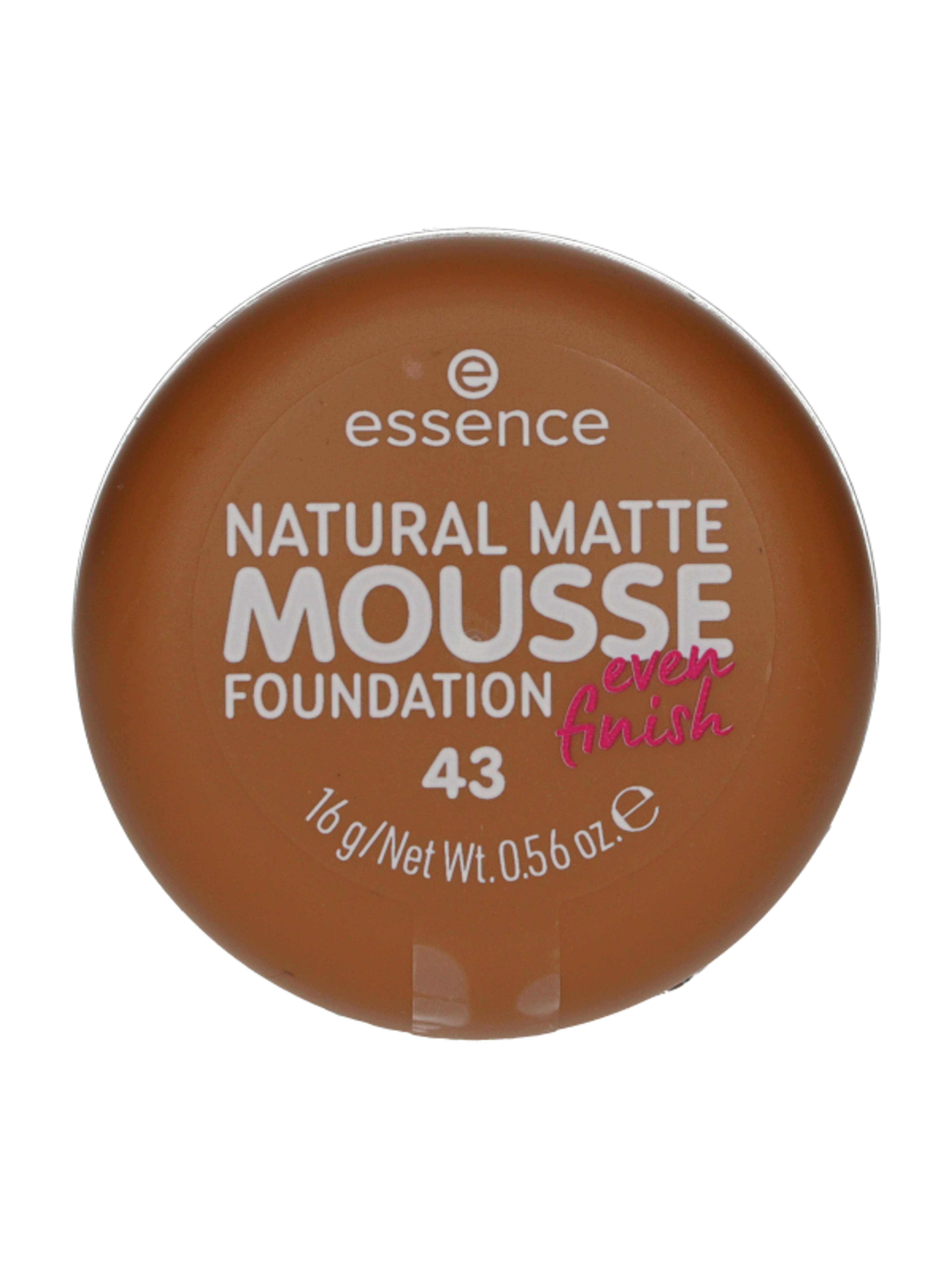 Essence Natural Matte Mousse alapozó /43 - 1 db-1
