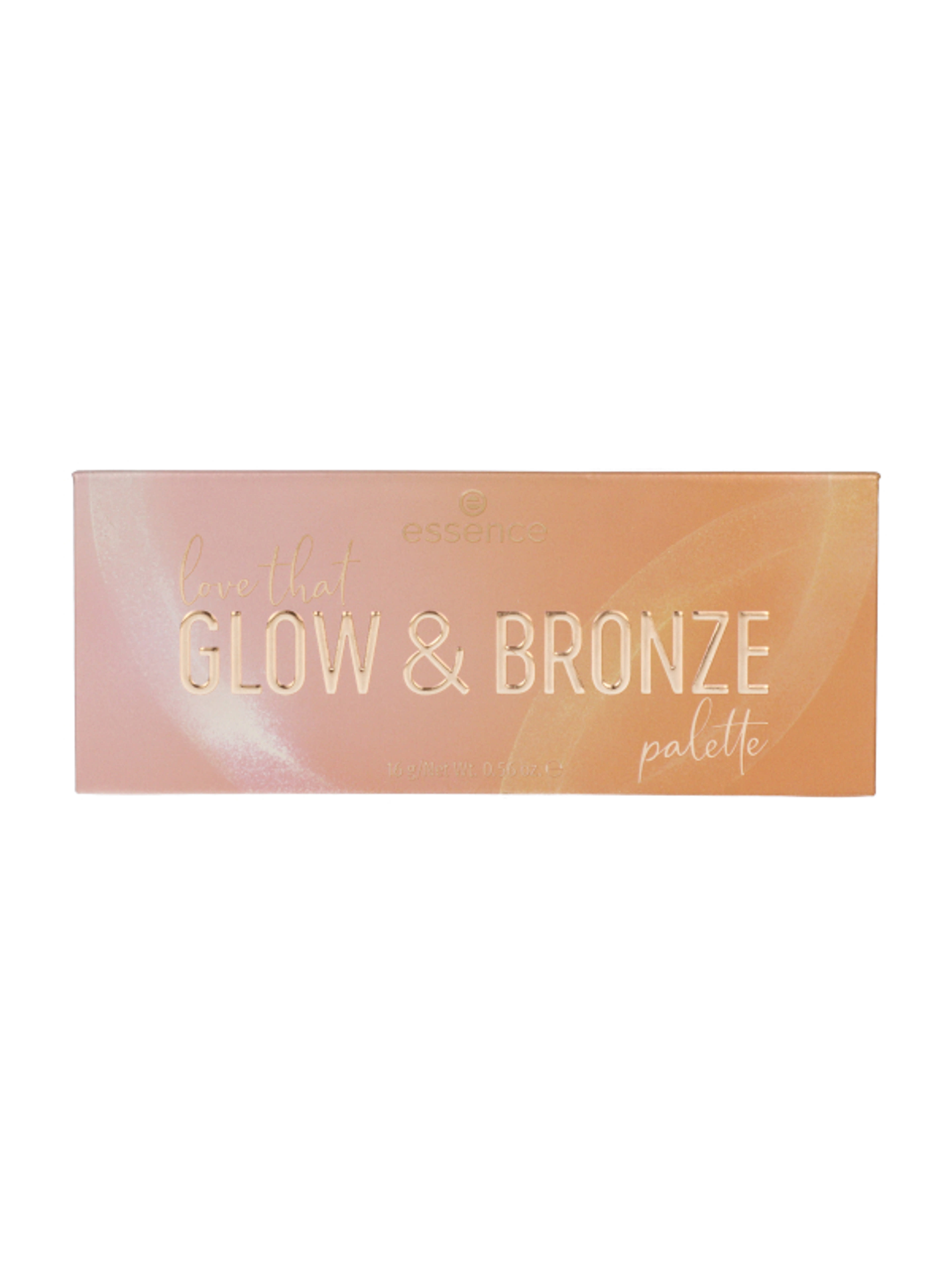 Essence Glow & Bronze paletta - 1 db