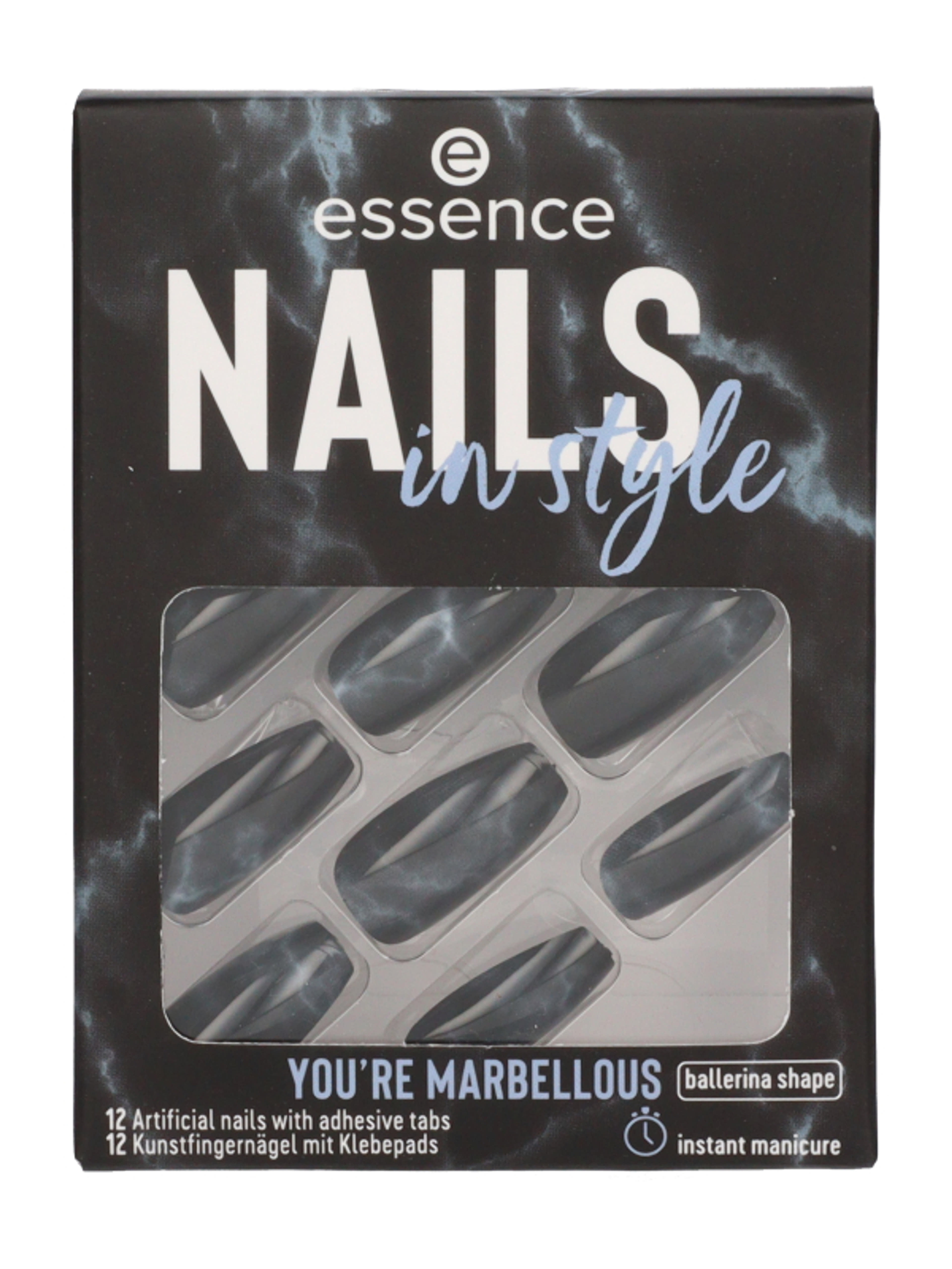 Essence Nails In Style műköröm szett /17 - 1 db