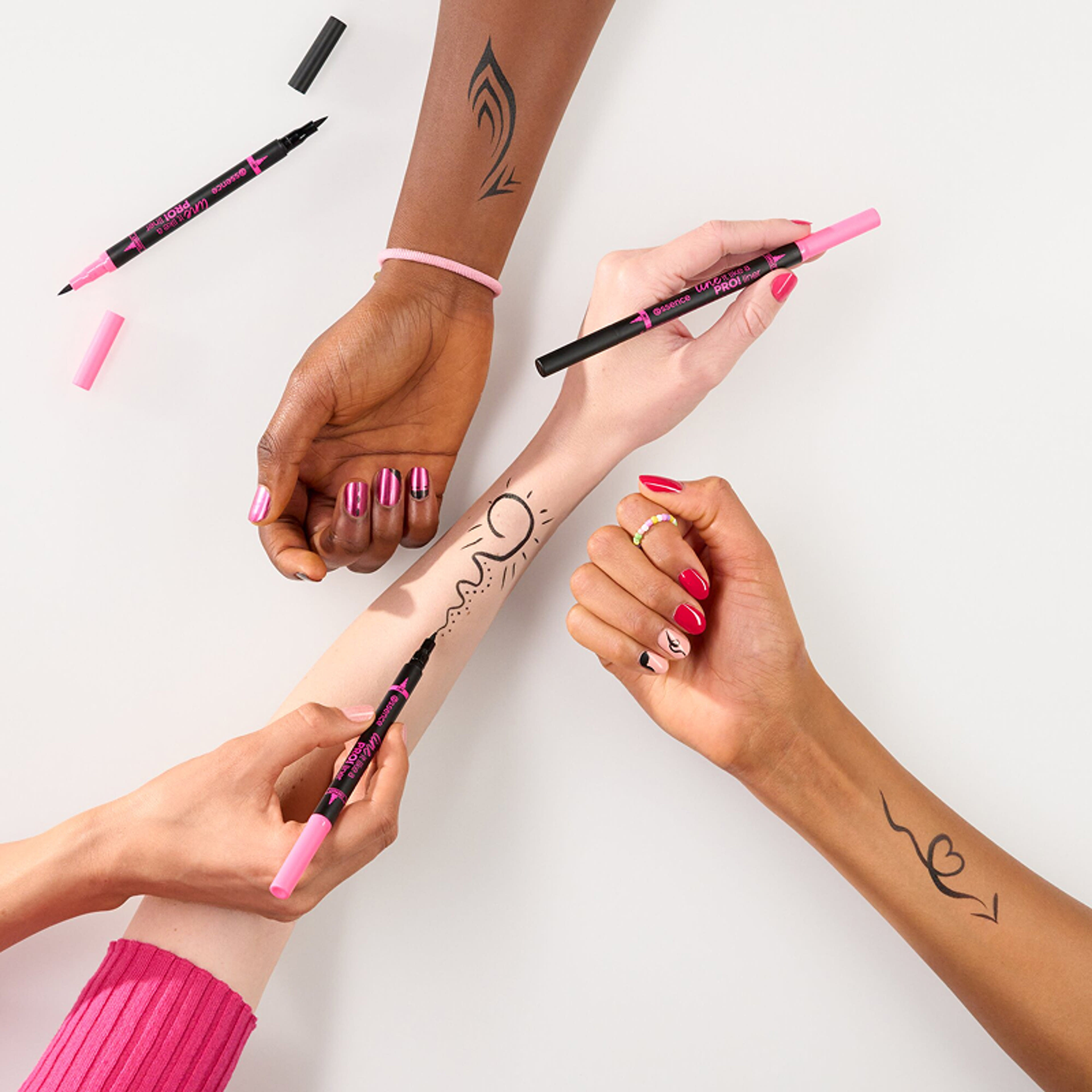 Essence Line it Like a Pro! Szemhéjtus /01 Black - 1 db-5
