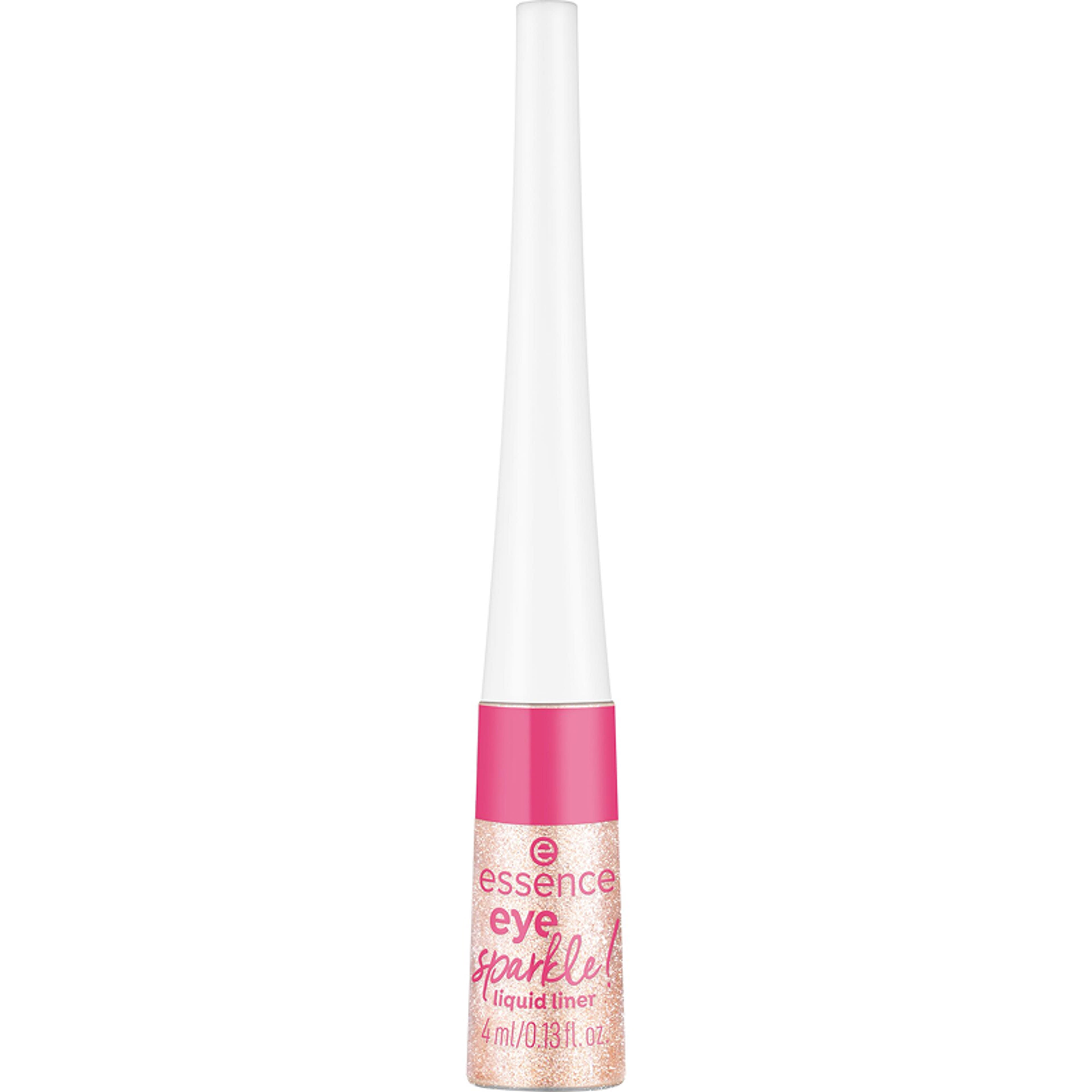 Essence Eye Sparkle! folyékony szemhéjtus /01 Silver - 1 db-1