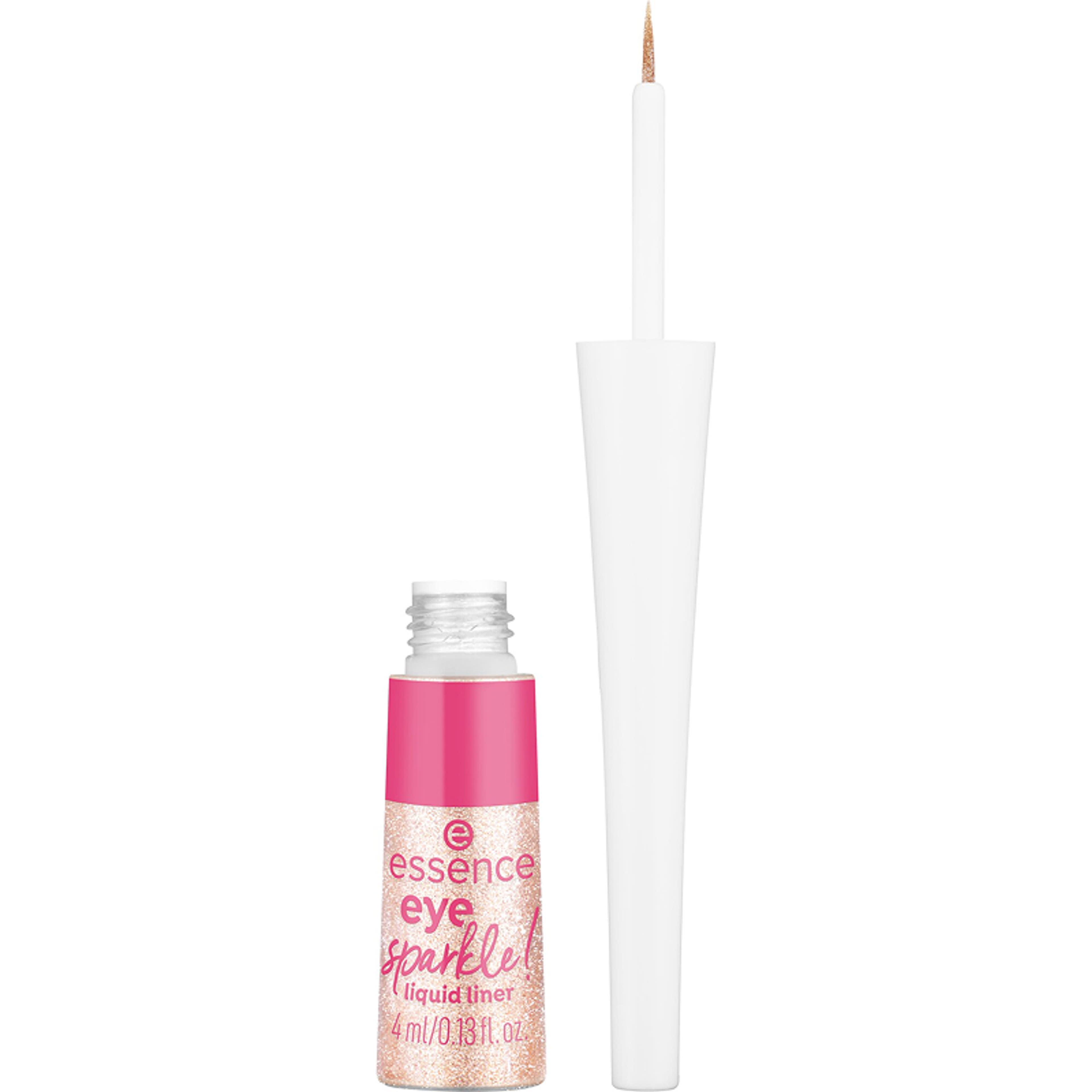 Essence Eye Sparkle! folyékony szemhéjtus /01 Silver - 1 db-2