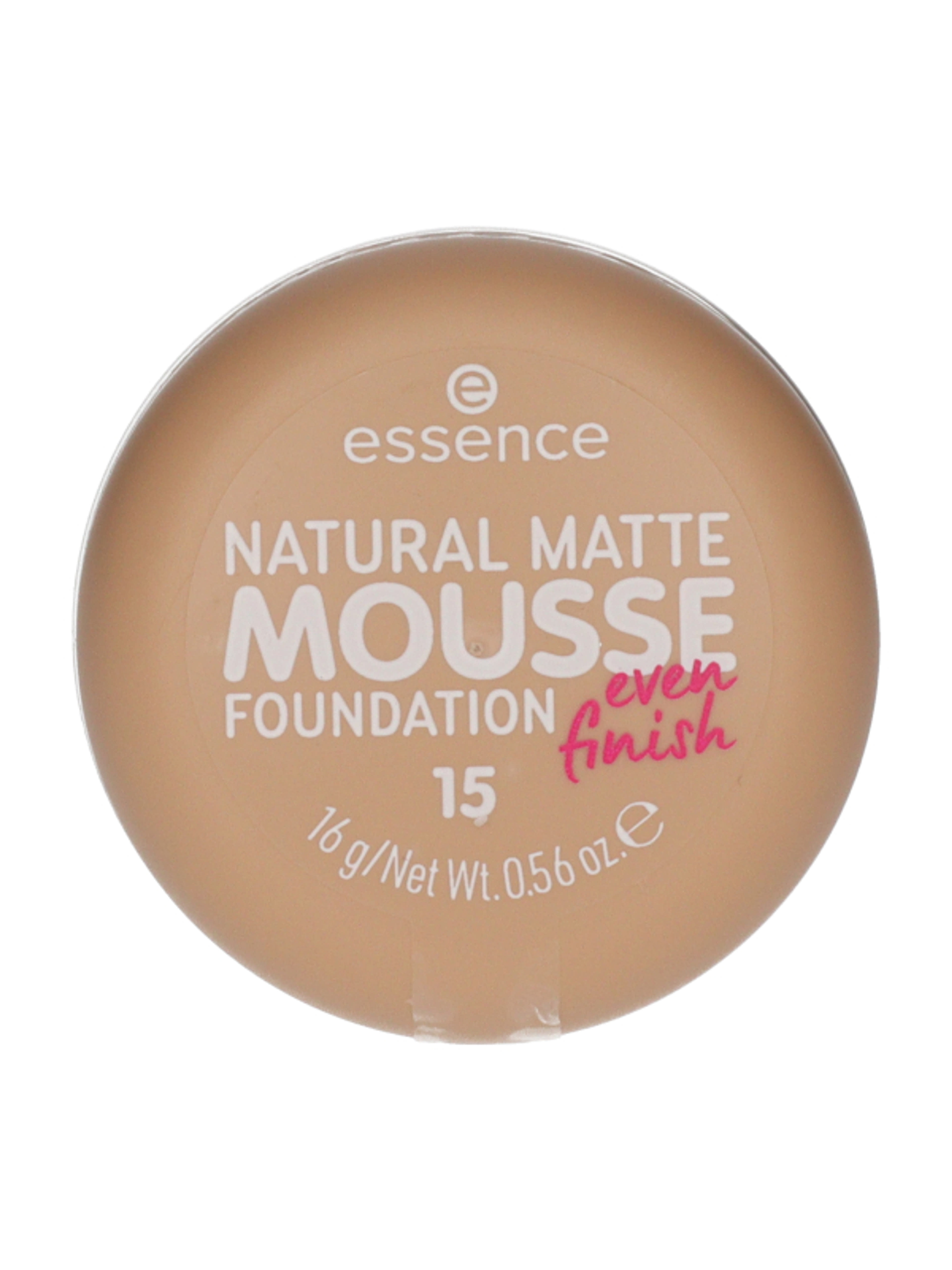 Essence Natural Matte Mousse alapozó /15 - 1 db-1