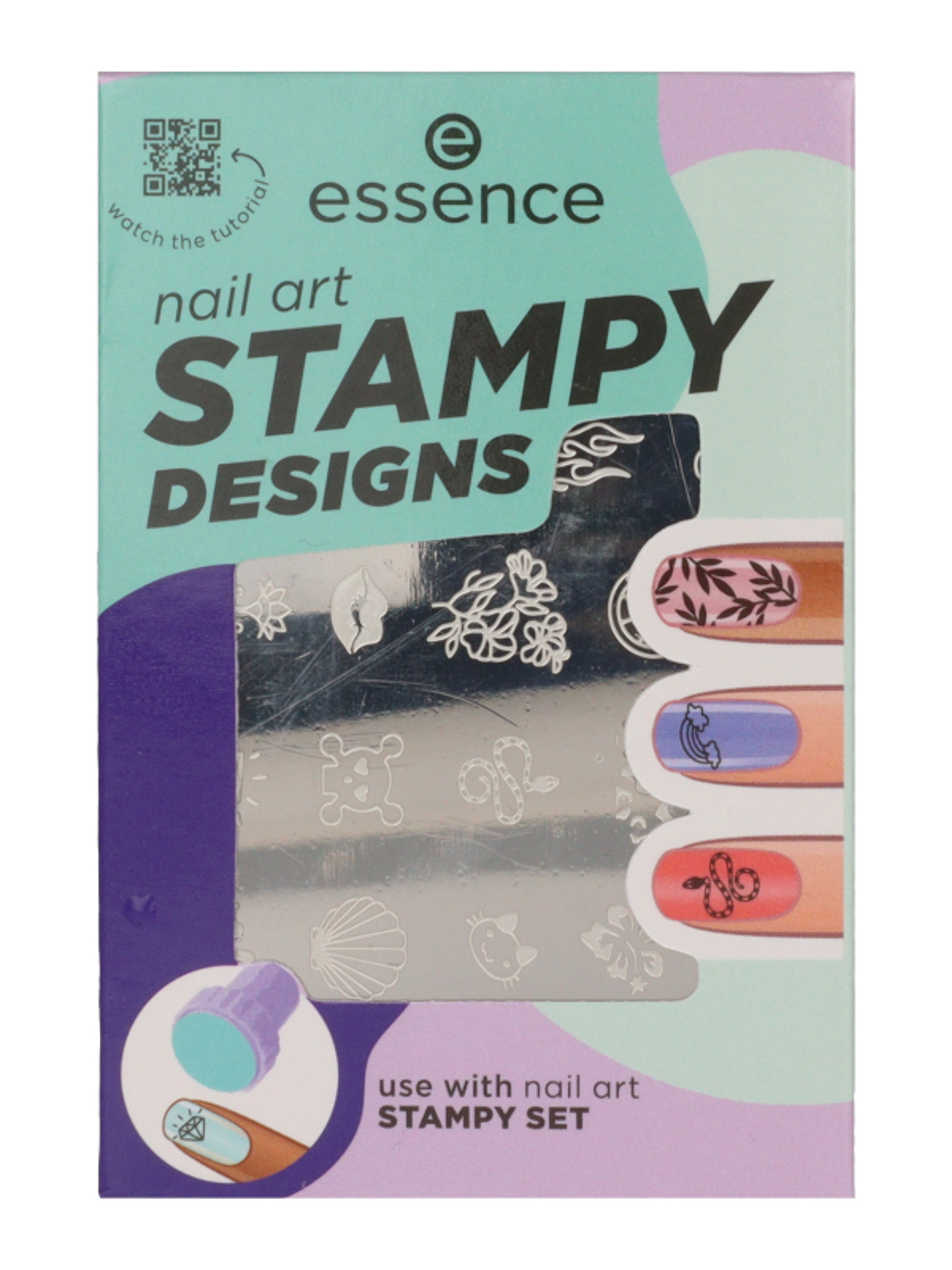 Essence Stampy körömlakk nyomda minta /01 - 1 db