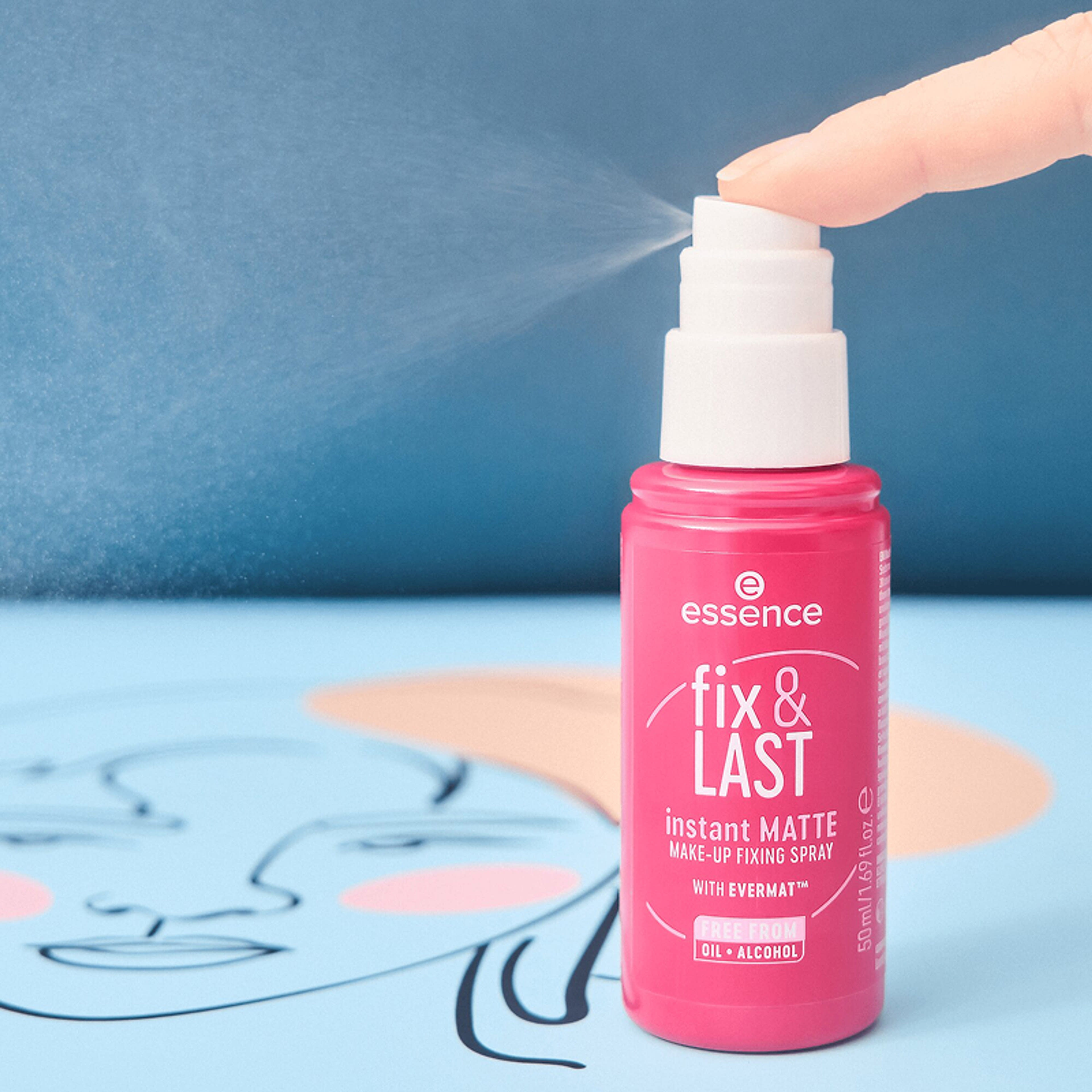 Essence Fix&Last Instant Matte sminkfixáló spray 50 ml - 1 db-4