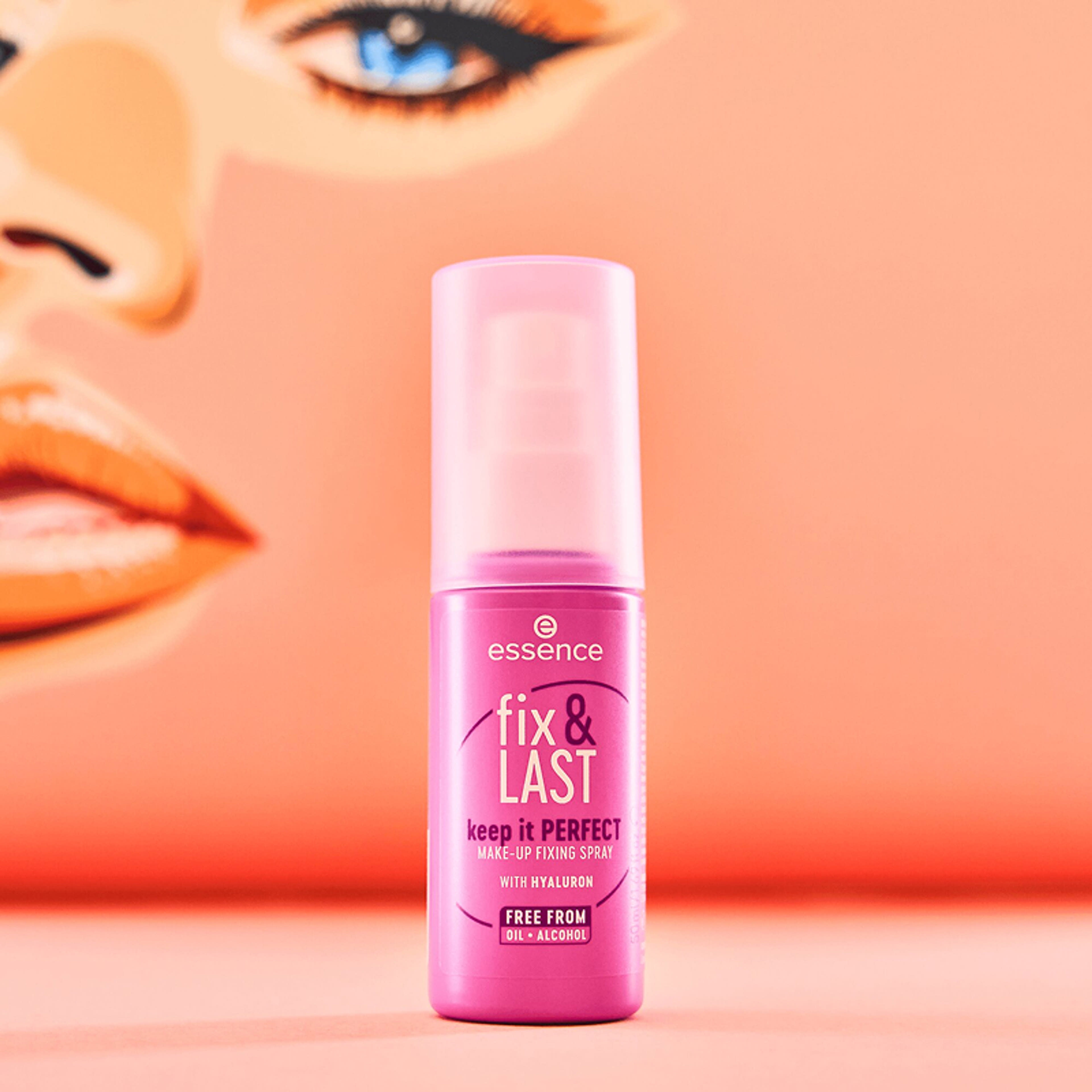 Essence Fix&Last Keep it Perfect sminkfixáló spray 50 ml - 1 db-4