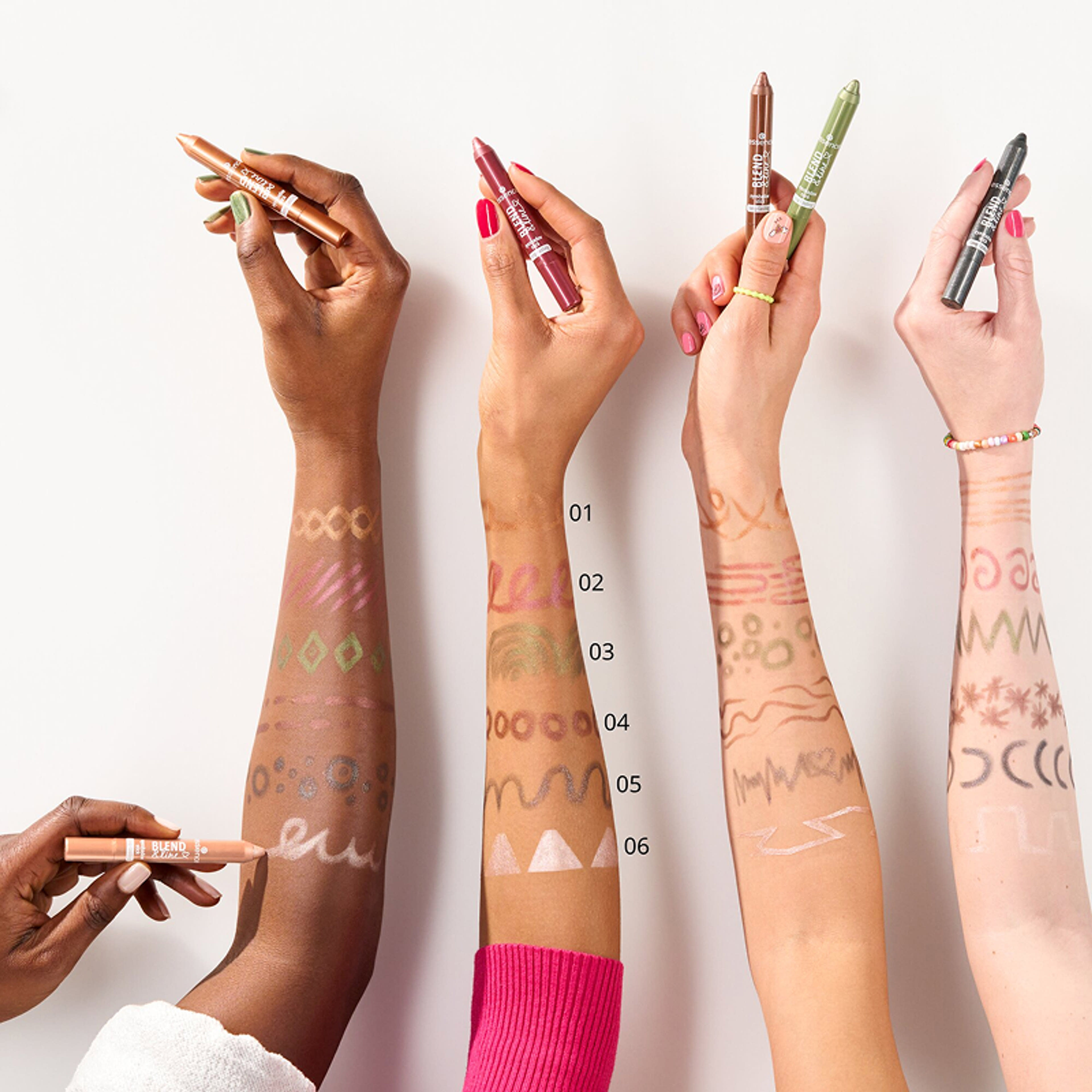 Essence Blend & Line szemhéjpúder stift /06 - 1 db-4