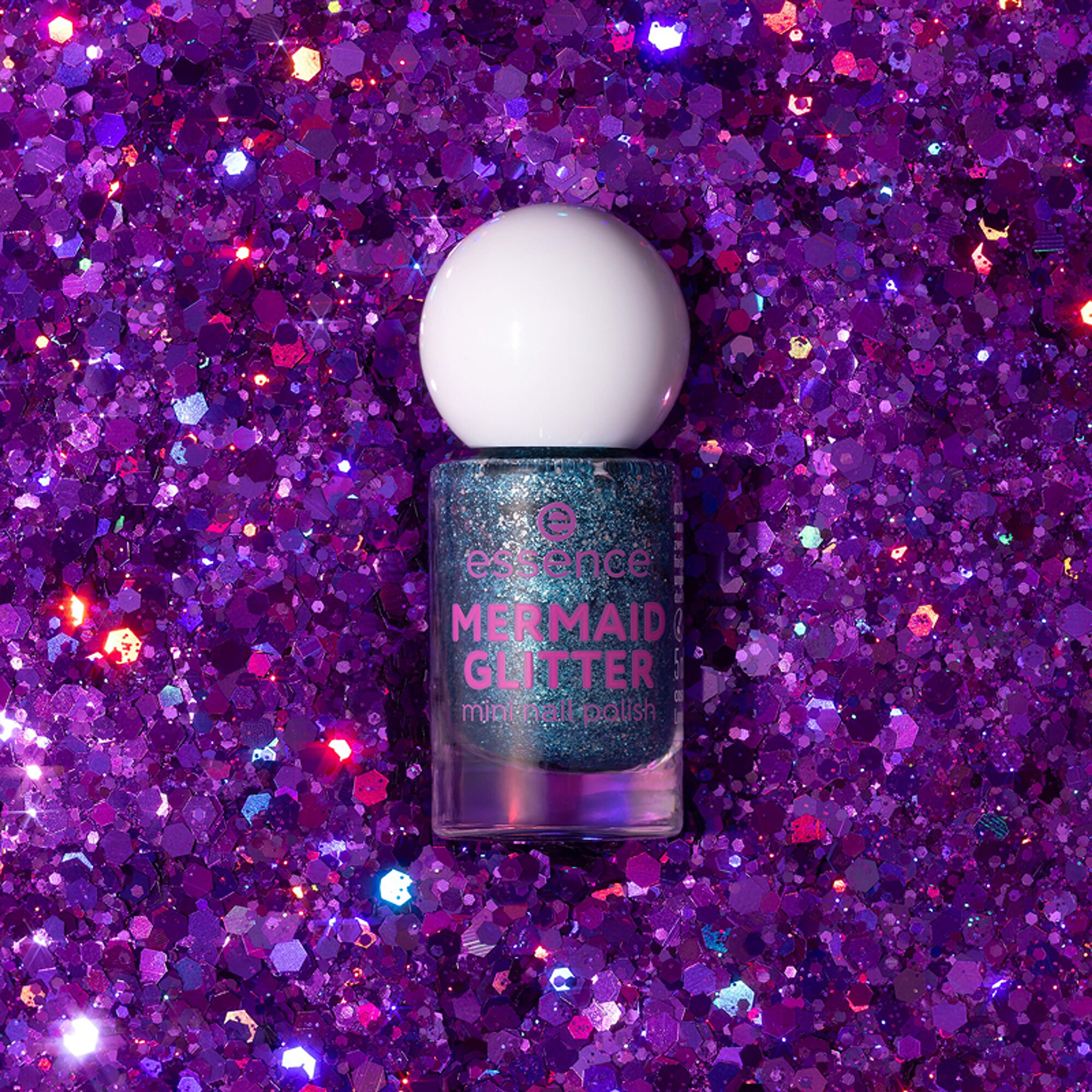 Essence mini körömlakk /Mermiad Glitter - 1 db-4