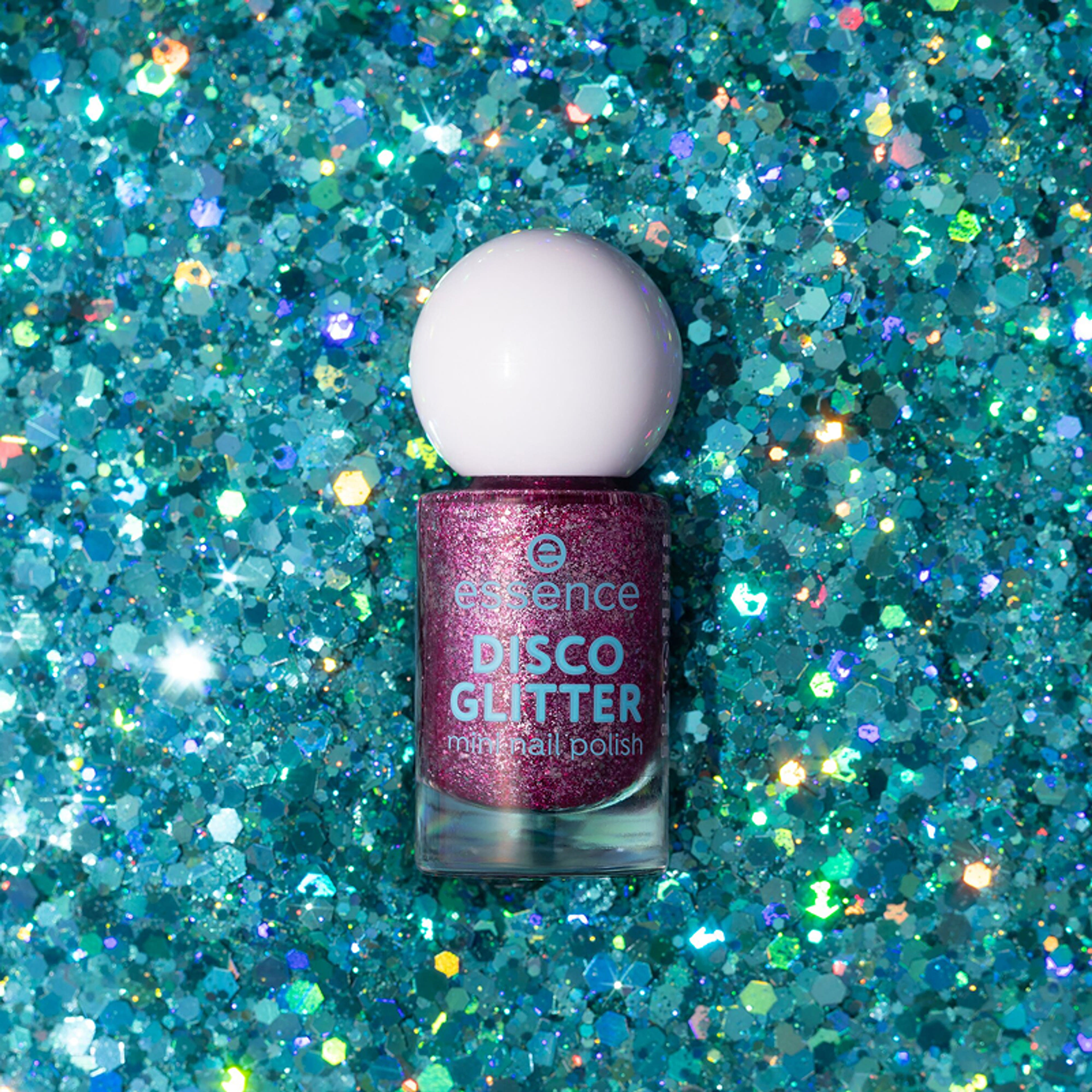 Essence mini körömlakk /08 Disco Glitter - 1 db-4