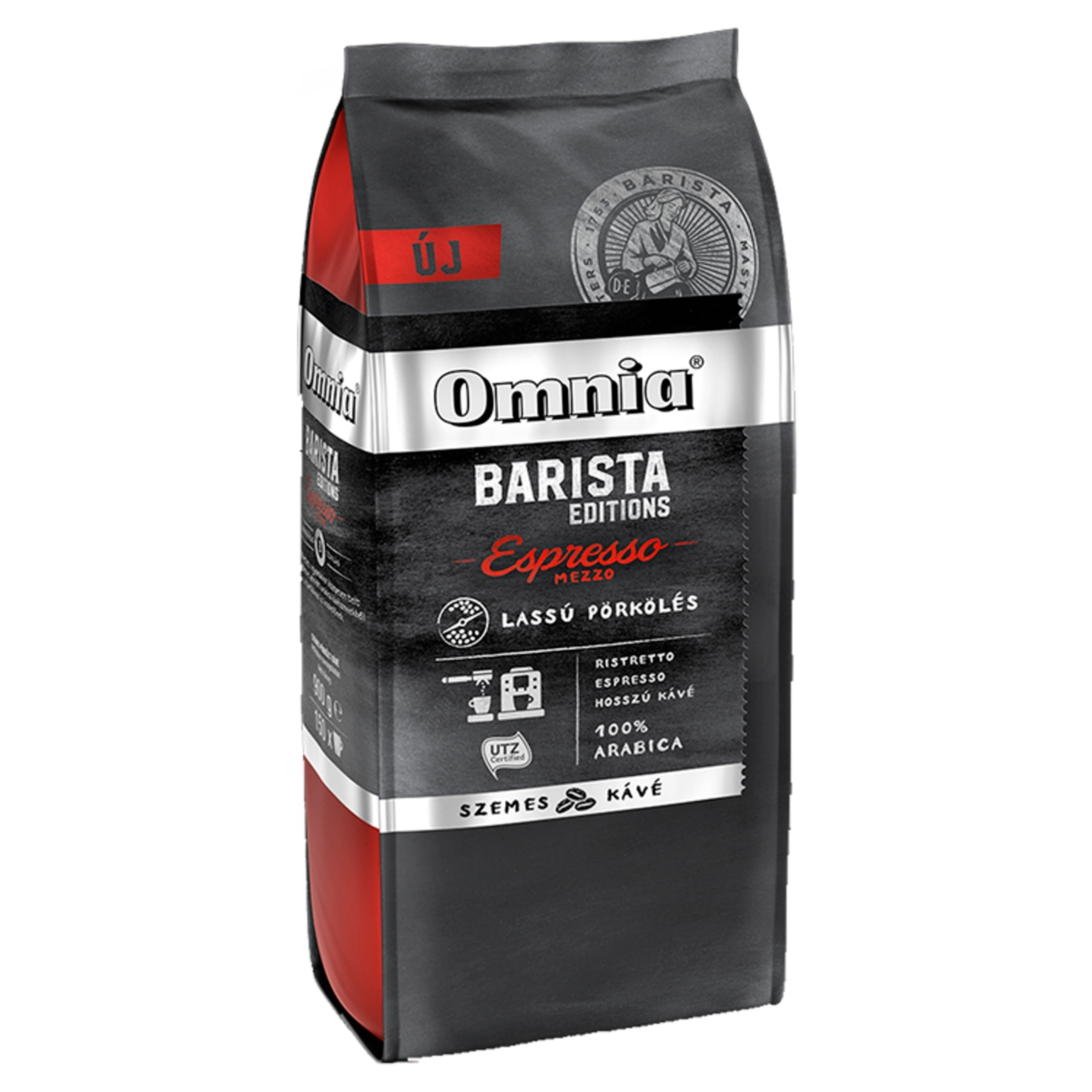 Douwe Egberts Omnia Barista Edition Espresso Mezzo szemes kávé - 900 g-2